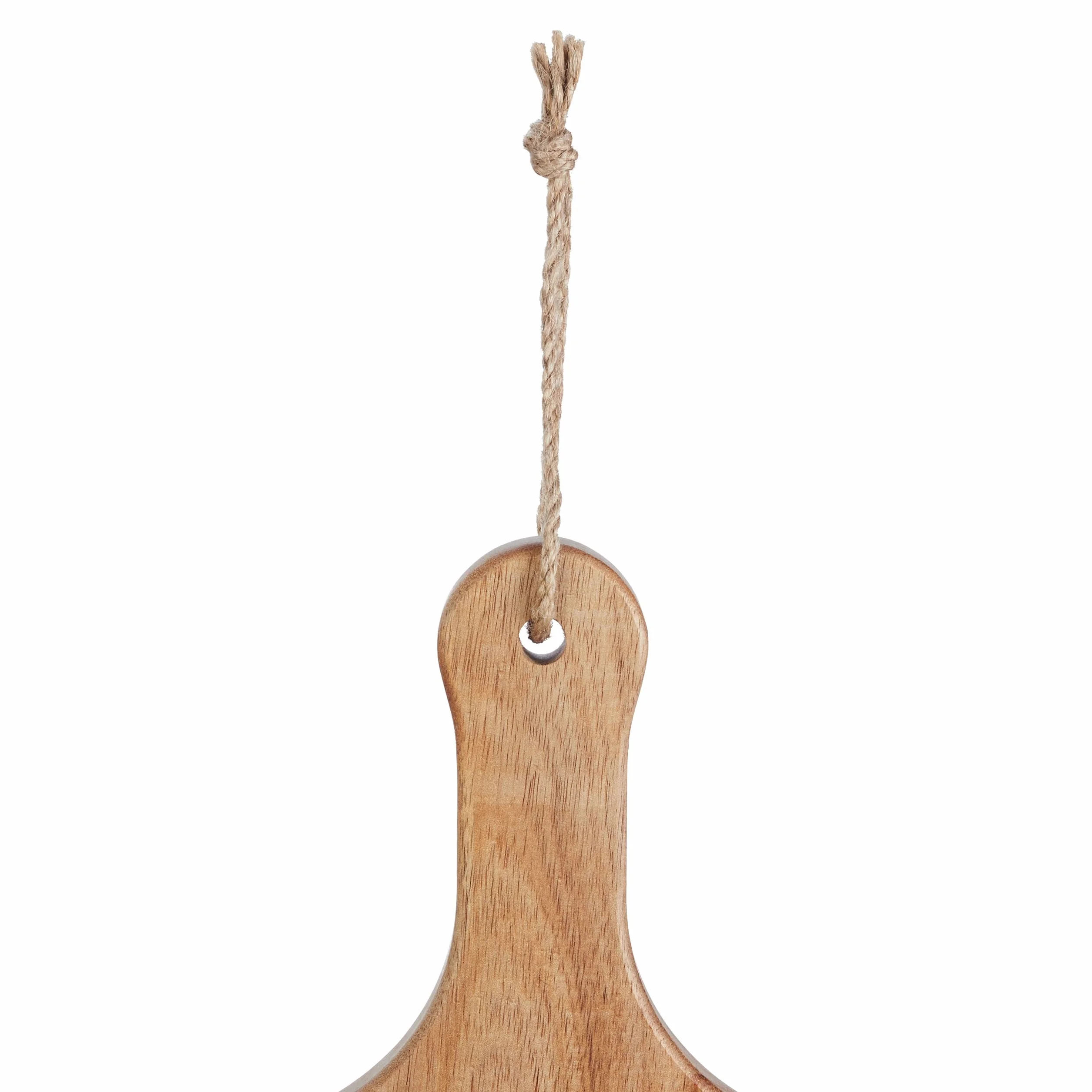Relaxdays Deska do pizzy Ø 35,5 cm z drewna akacjowego naturalna