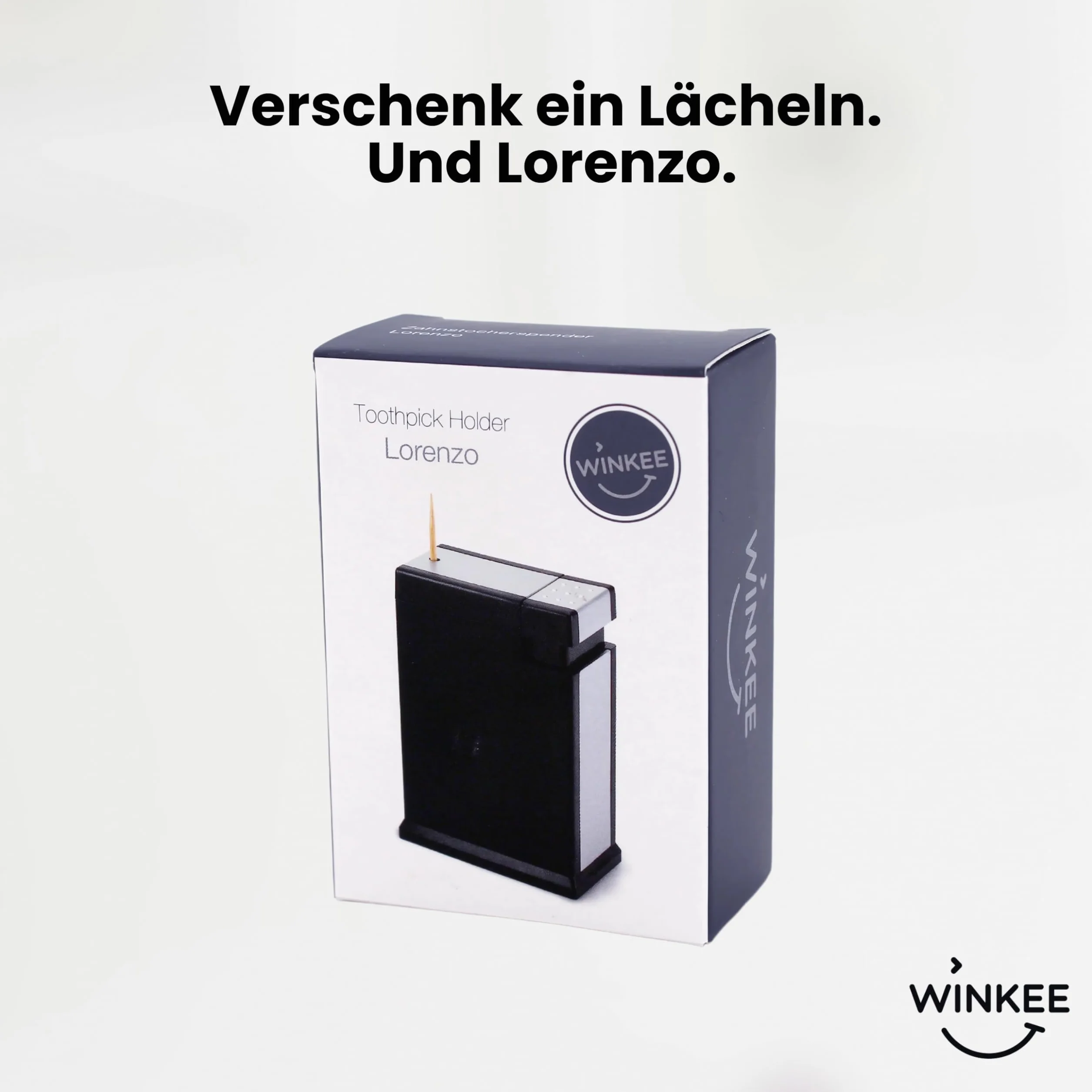 Winkee Dozownik do wykałaczek Lorenzo praktyczny kuchnia