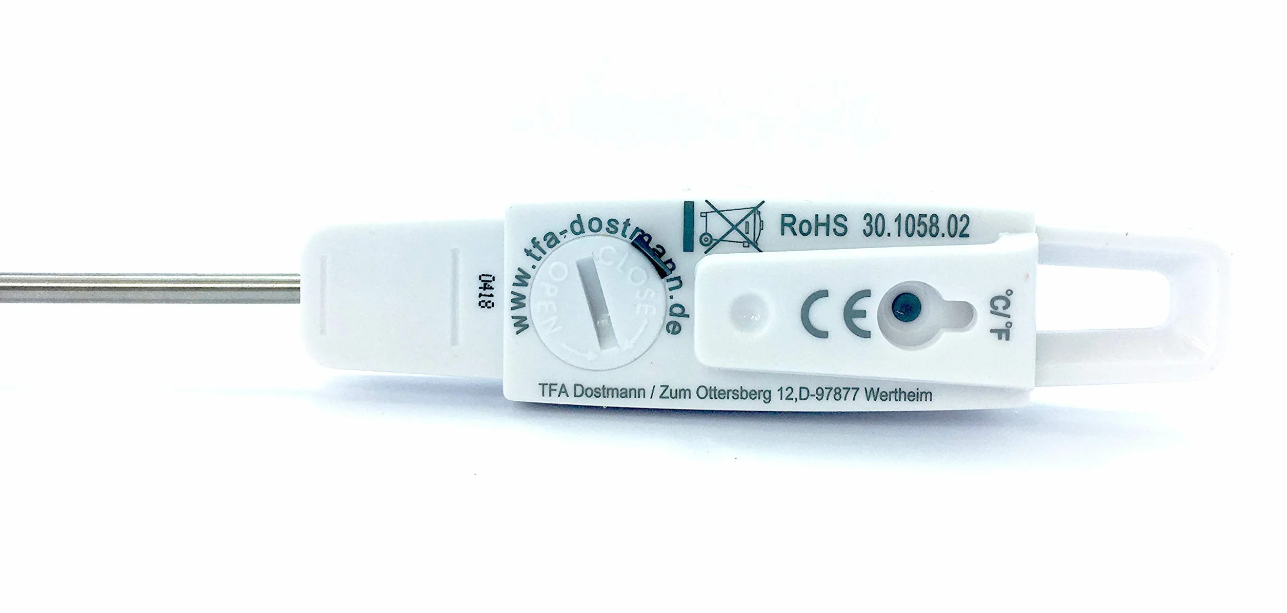 TFA Dostmann cyfrowy termometr do kłuwania z długim czujnikiem