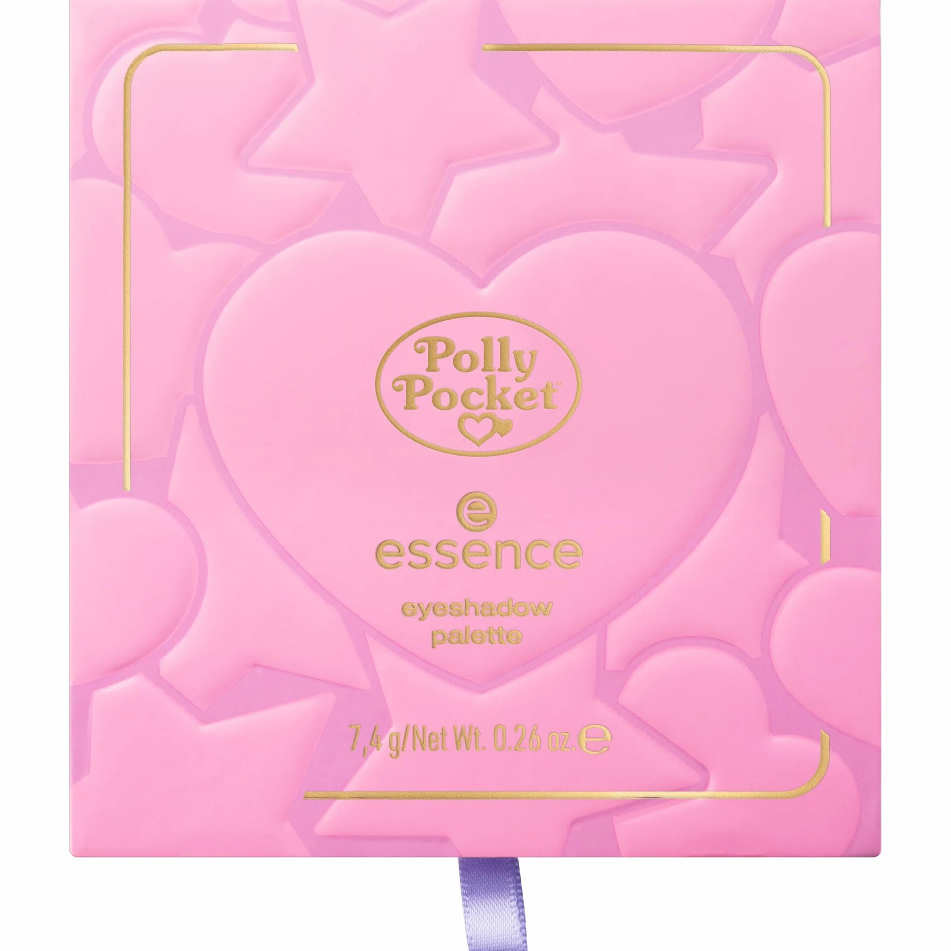 essence Paleta cieni do powiek Polly Pocket eyeshadow palette, mieniący się, intensywny kolor, matowy (7.4g)
