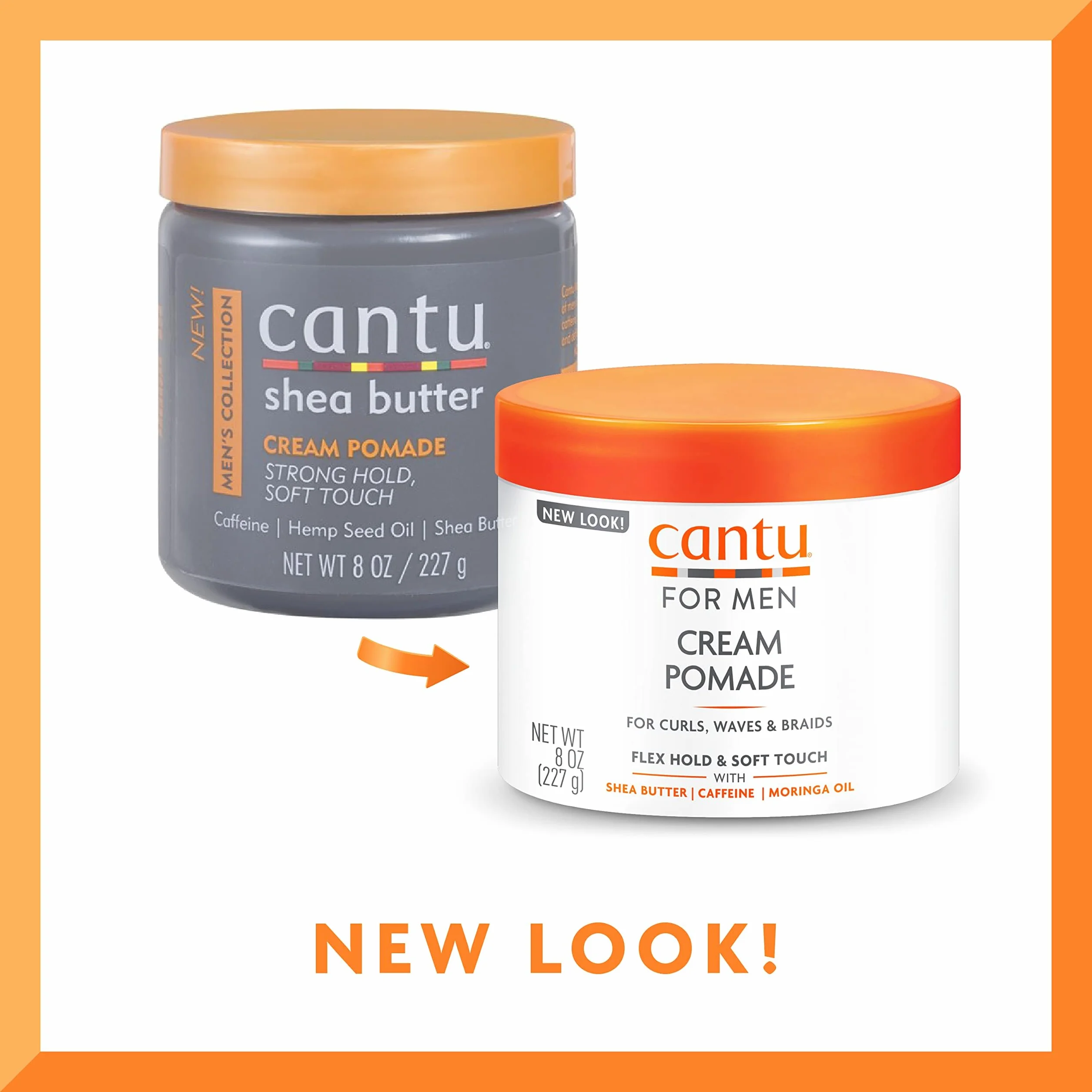 Cantu Kremowa pomada dla mężczyzn, mocne trzymanie Soft Touch8oz