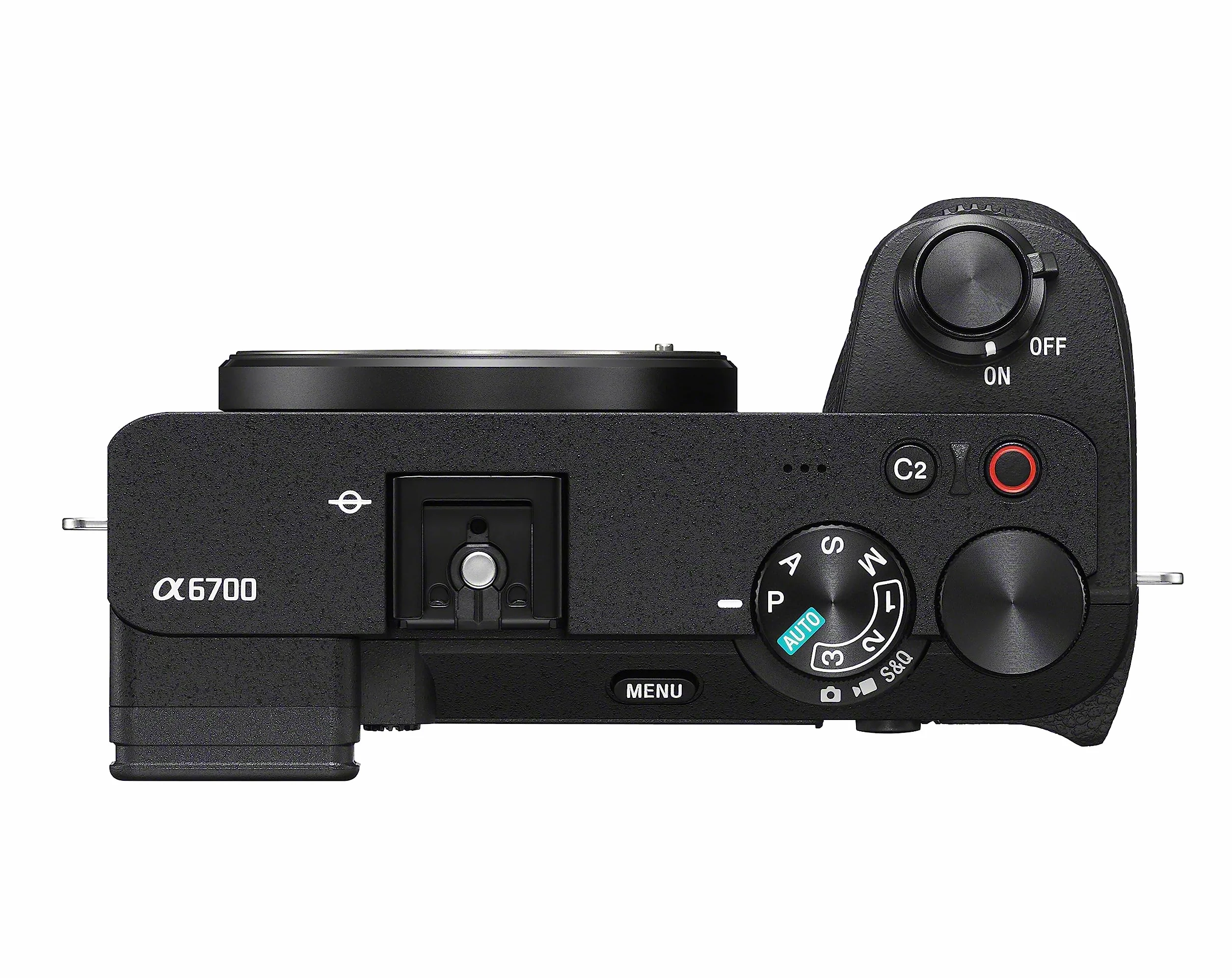 Sony Alpha 6700 bezlusterkowiec APS-C, 26 MP, AF z AI, wideo 4K 120p, 5-osiowa stabilizacja, odchylany ekran dotykowy — kompaktowy hybrydowy aparat dla twórców foto i wideo