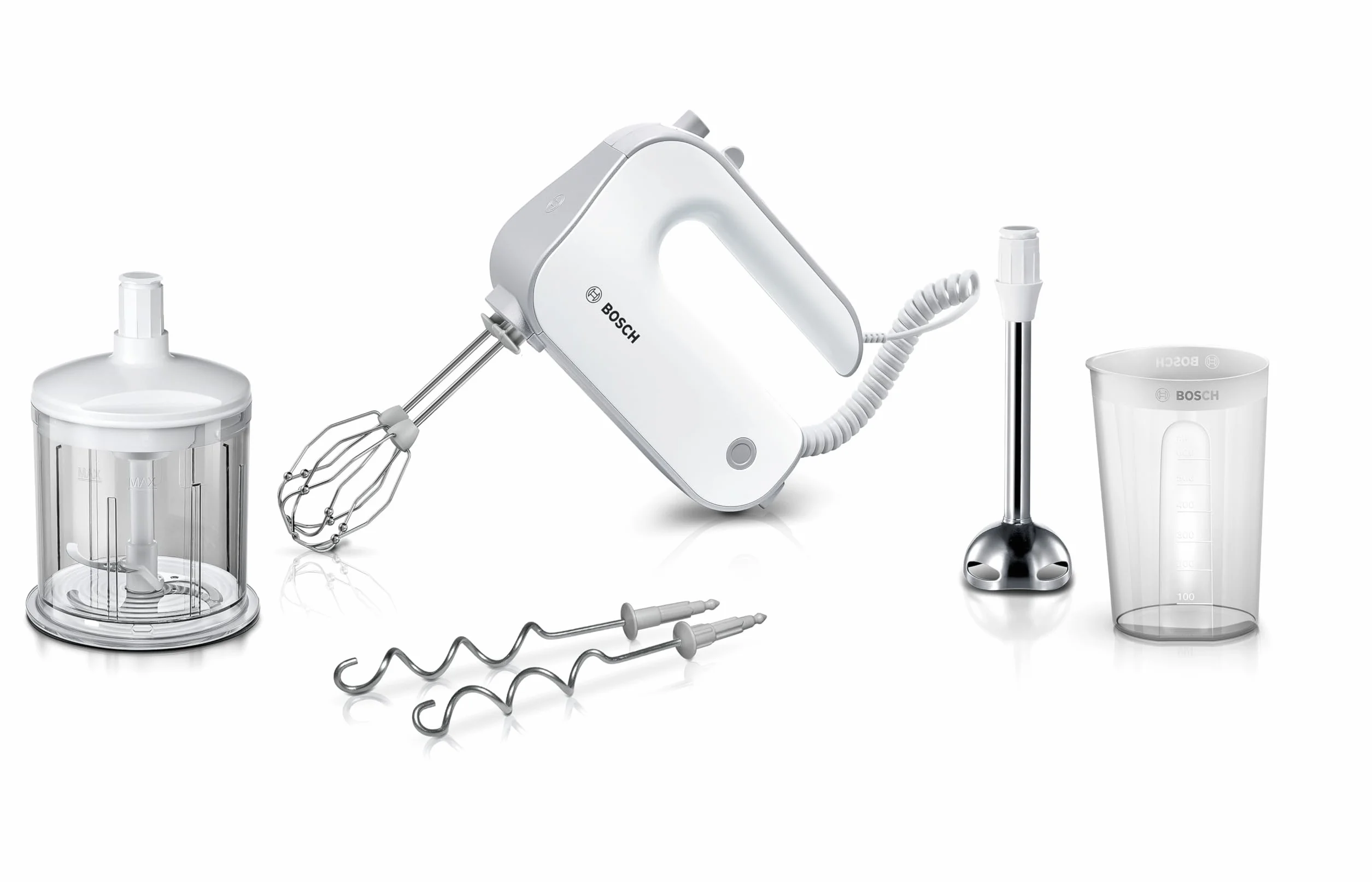 Bosch MFQ4080 Styline Mikser Ręczny 500 W Biały Srebrny
