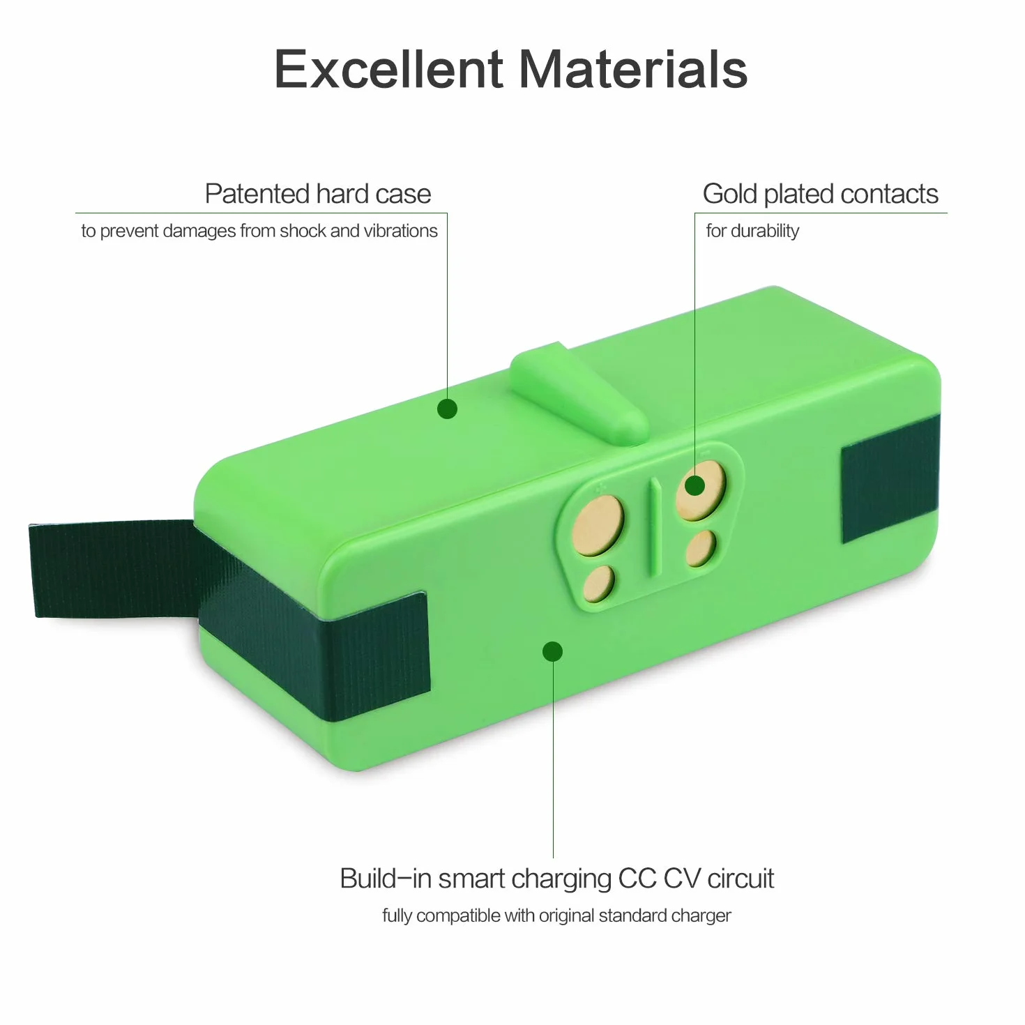 Melasta Akumulator litowo-jonowy 14,8V 5200mAh do Roomba 980 960 890 690 900 800 700 600