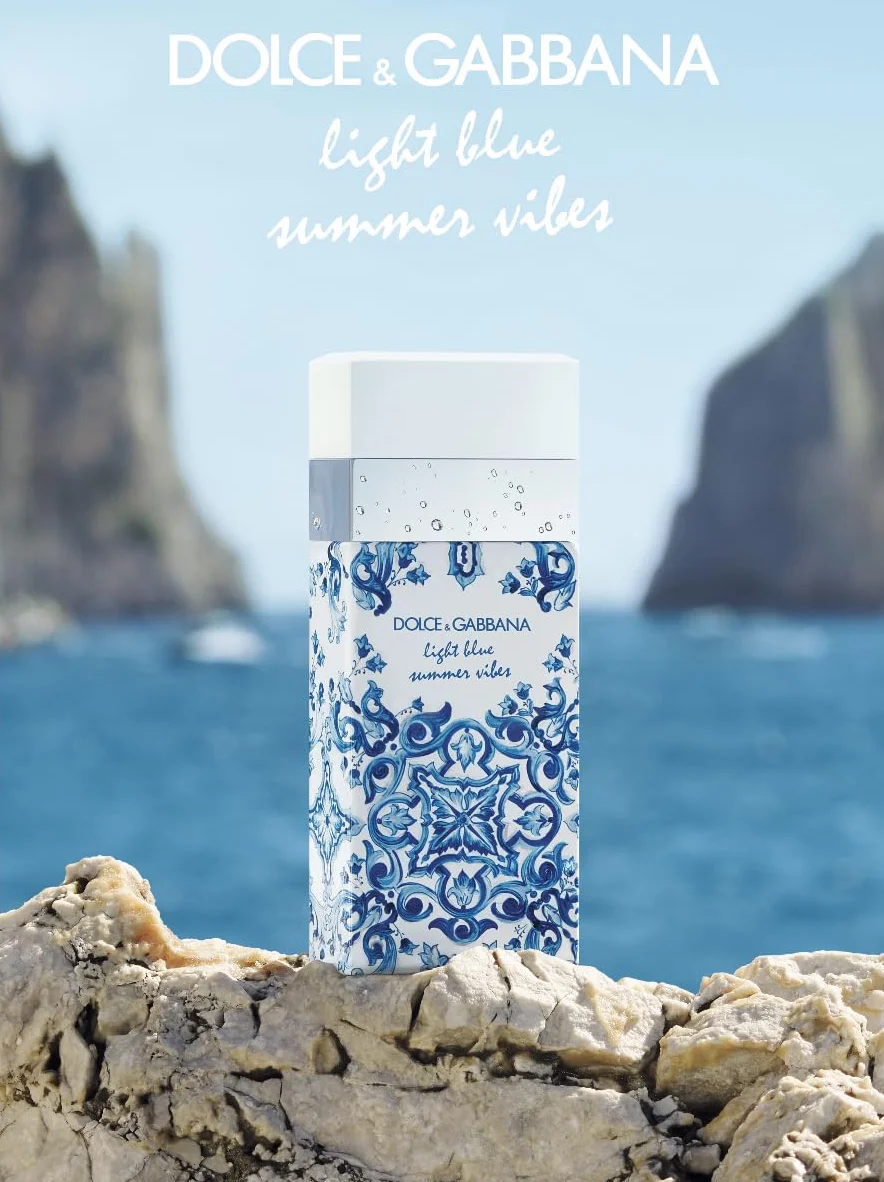 Dolce & Gabbana, Light Blue Summer Vibes, Eau de Toilette, zapach unisex, 100 ml