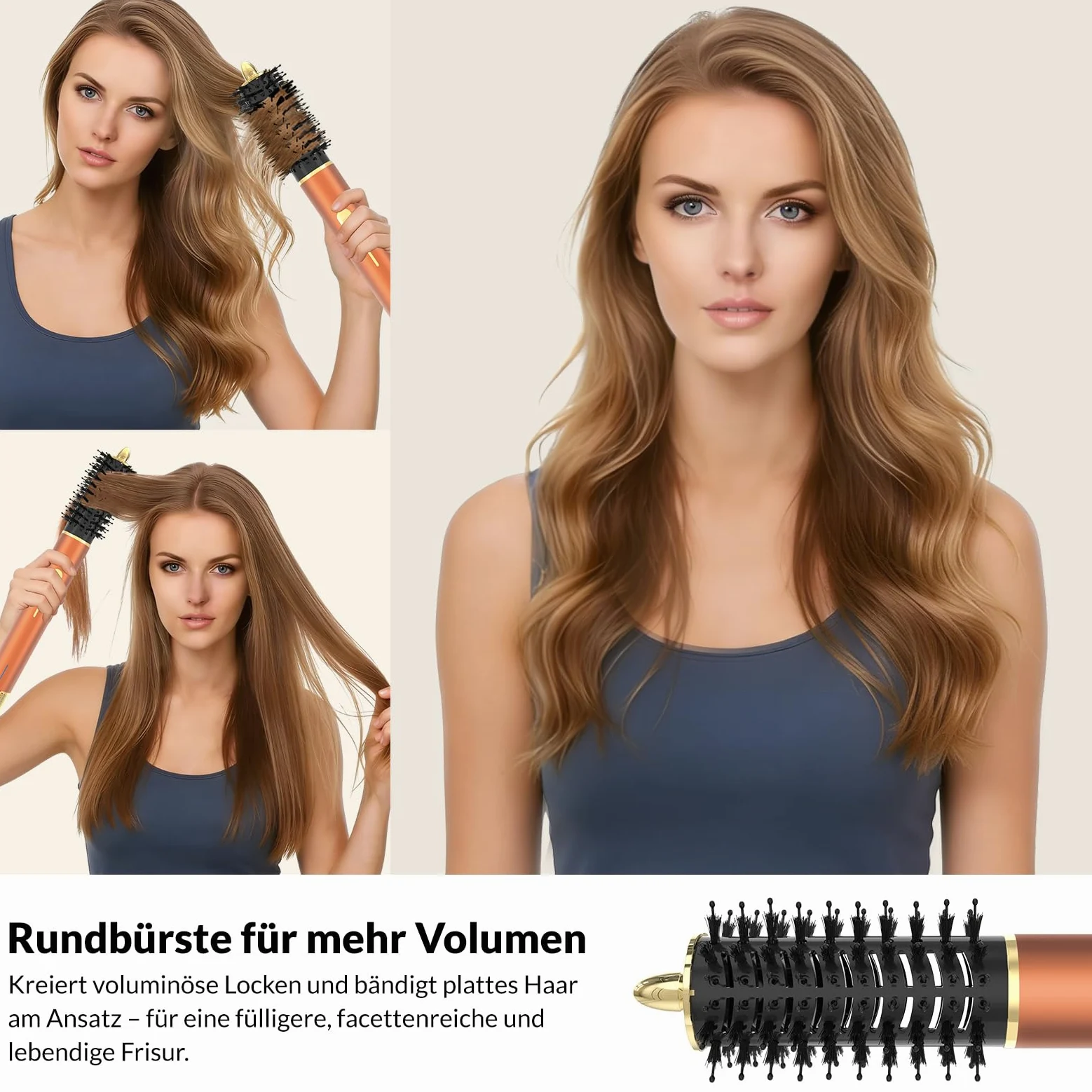 7 w 1 Airstyler, lokówka samochodowa i szczotka do suszarki do włosów, suszarka jonowa High Speed, suszarka do włosów z okrągłą szczotką, stylizacja włosów do szybkiego schnięcia, stylizacji