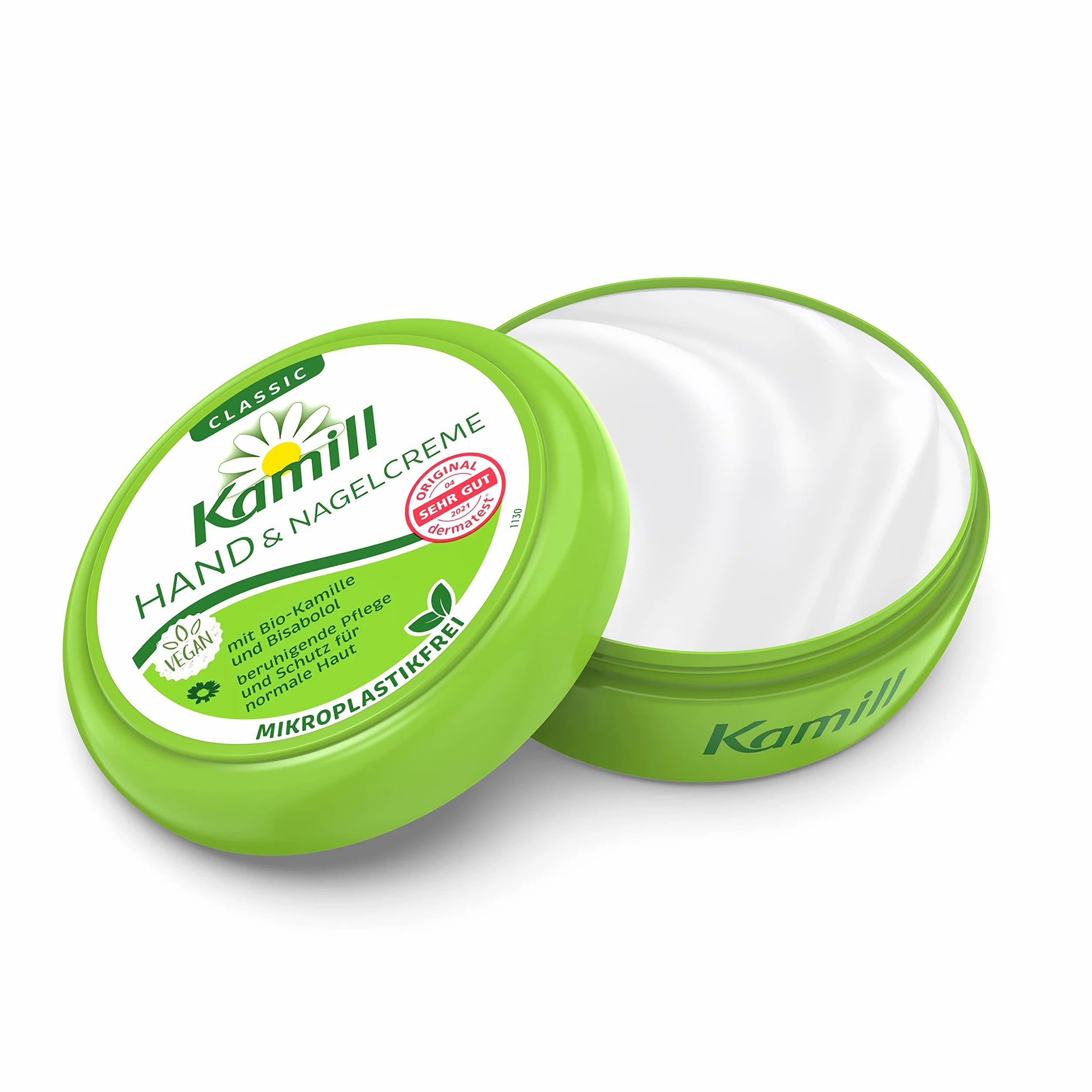 5-pack Kamill CLASSIC (5 x 150ml) - nawilżający i pielęgnujący z ekologiczną rumiankiem z kontrolowanej uprawy biologicznej, bez barwników, substancji pochodzenia zwierzęcego i mikroplastiku