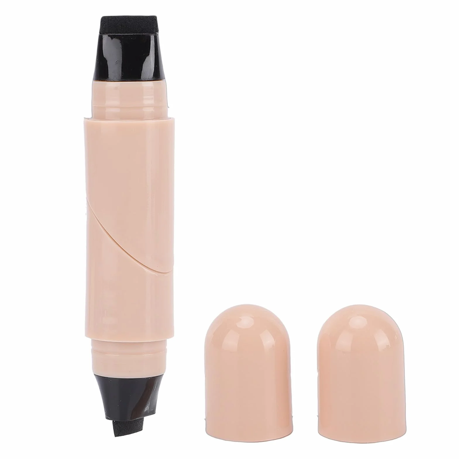 TARSHYRY Stempel do Makijażu, Składany Stempel z podwójną końcówką, Zapewniający Wyraźne, Równe Linie, Odporny na Rozmazywanie, Długotrwały, z innowacyjną aplikacją One Step, dla (BLACK)