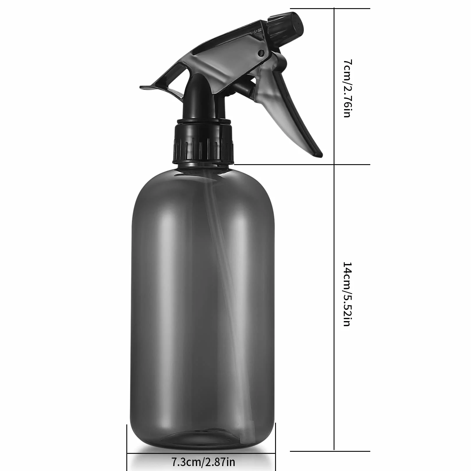 3 butelki do rozpylania o pojemności 500 ml,plastikowe butelki Do rozpylanias dla czyszczenia domu, ogrodu, roślin, kwiatów, włosów.