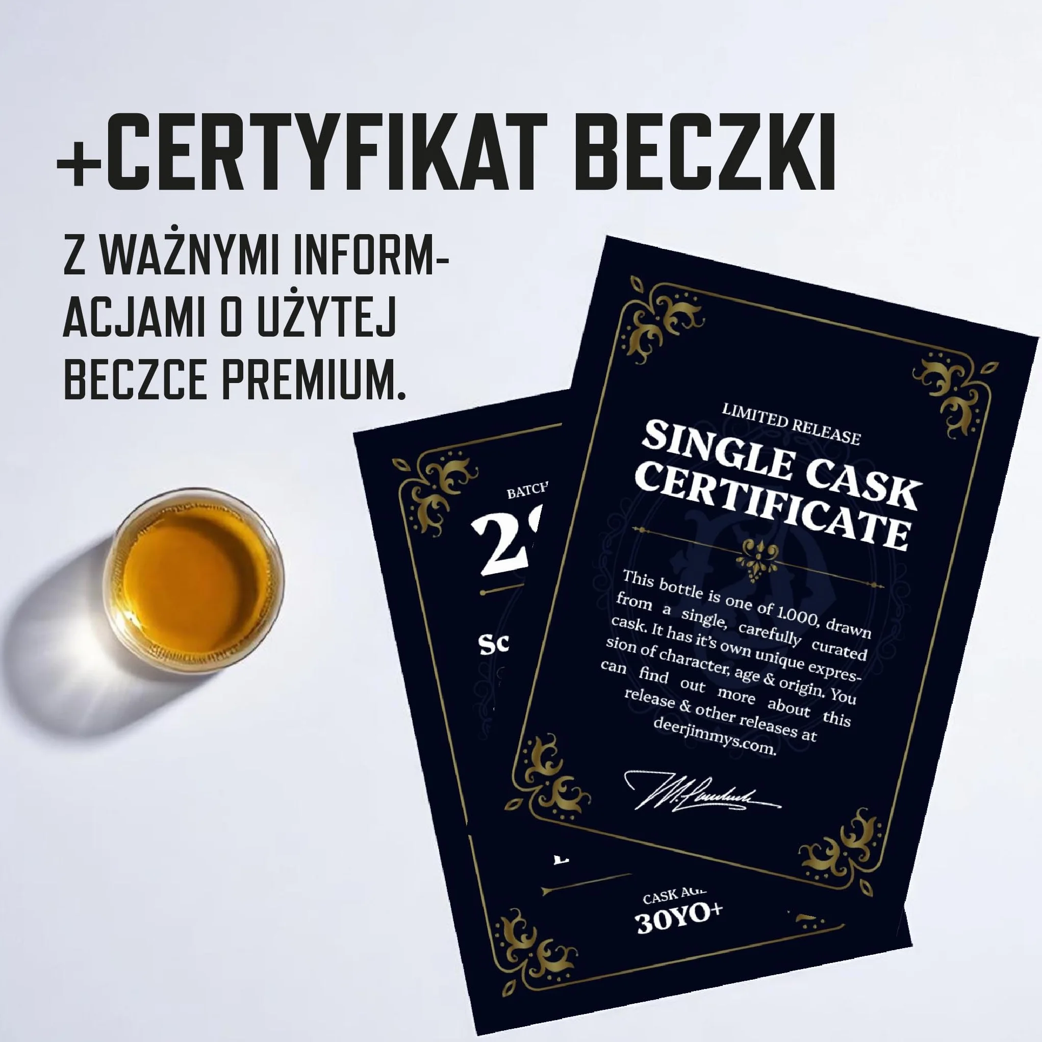 Deer Jimmy's® Rum do samodzielnego wykonania z dżamajskimi żetonami dębowymi premium