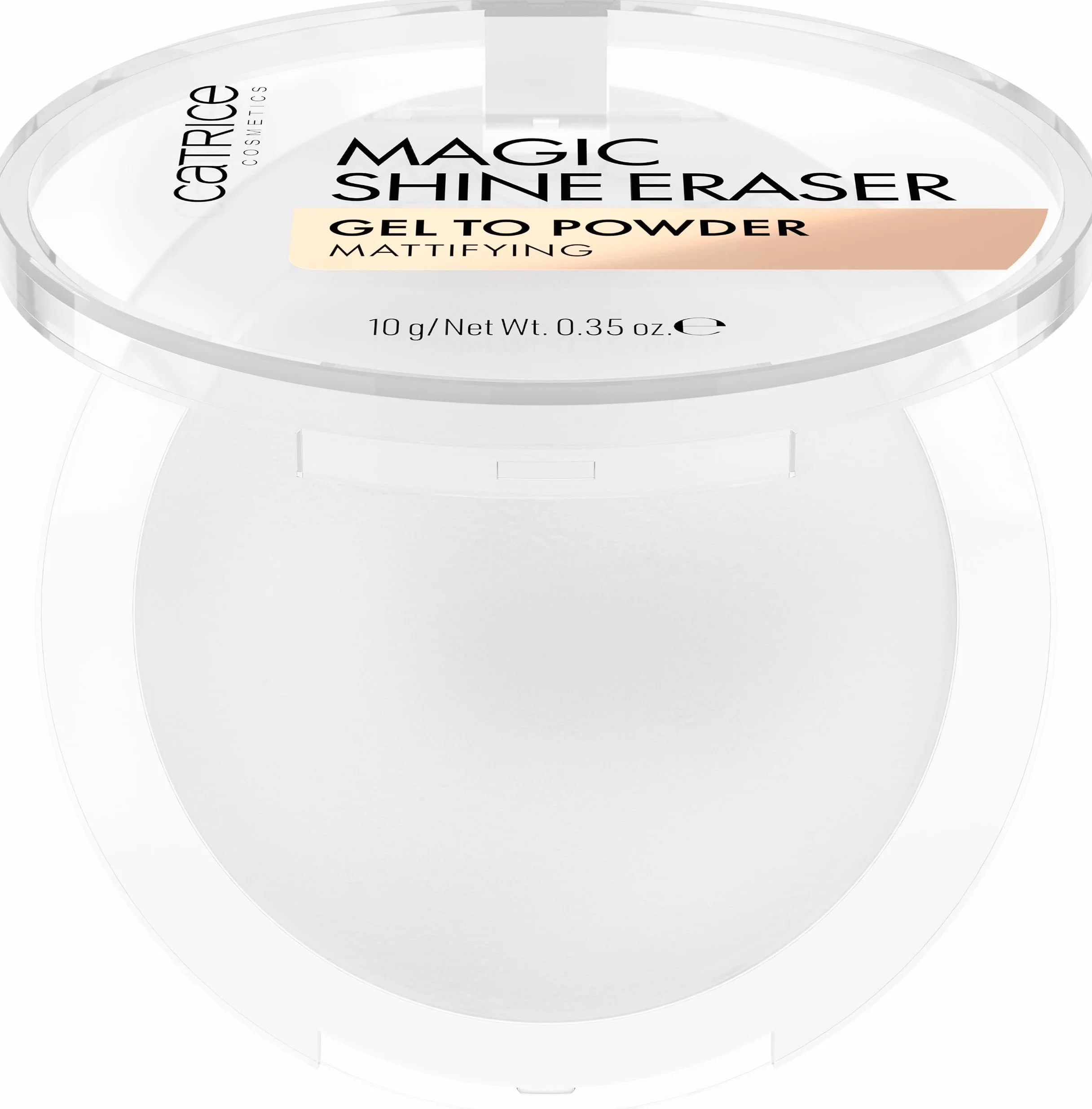 Catrice Żelowo-pudrowy korektor matujący Magic Shine Eraser, matujący, oczyszczanie porów, natychmiastowy wynik, naturalny, matowy (10g)