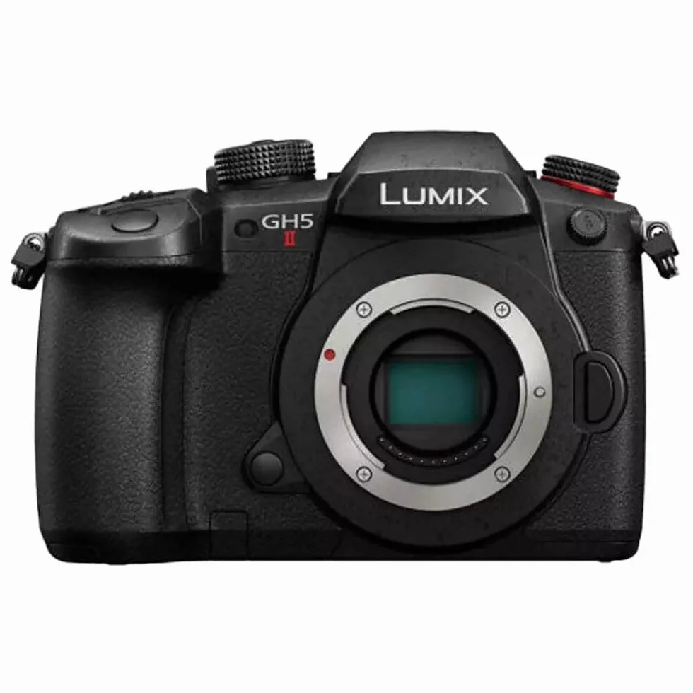 Panasonic DC-GH5M2 Lumix hybrydowy aparat bezlustekowy (transmisja strumieniowa na żywo, Live MOS 20.3MP, wideo C4K/4K 60p/50p), czarny