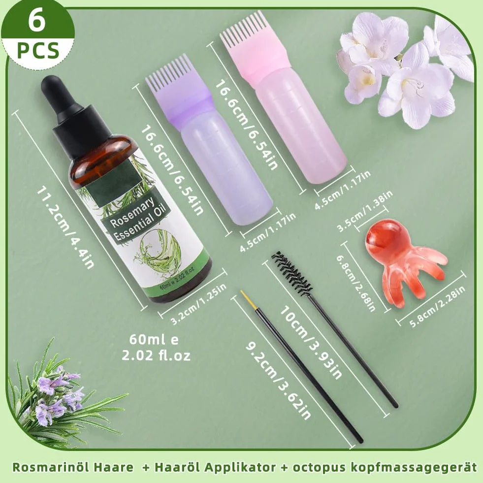 Olejek rozmarynowy 120 ml – 100% czysty do włosów, skóry głowy, twarzy