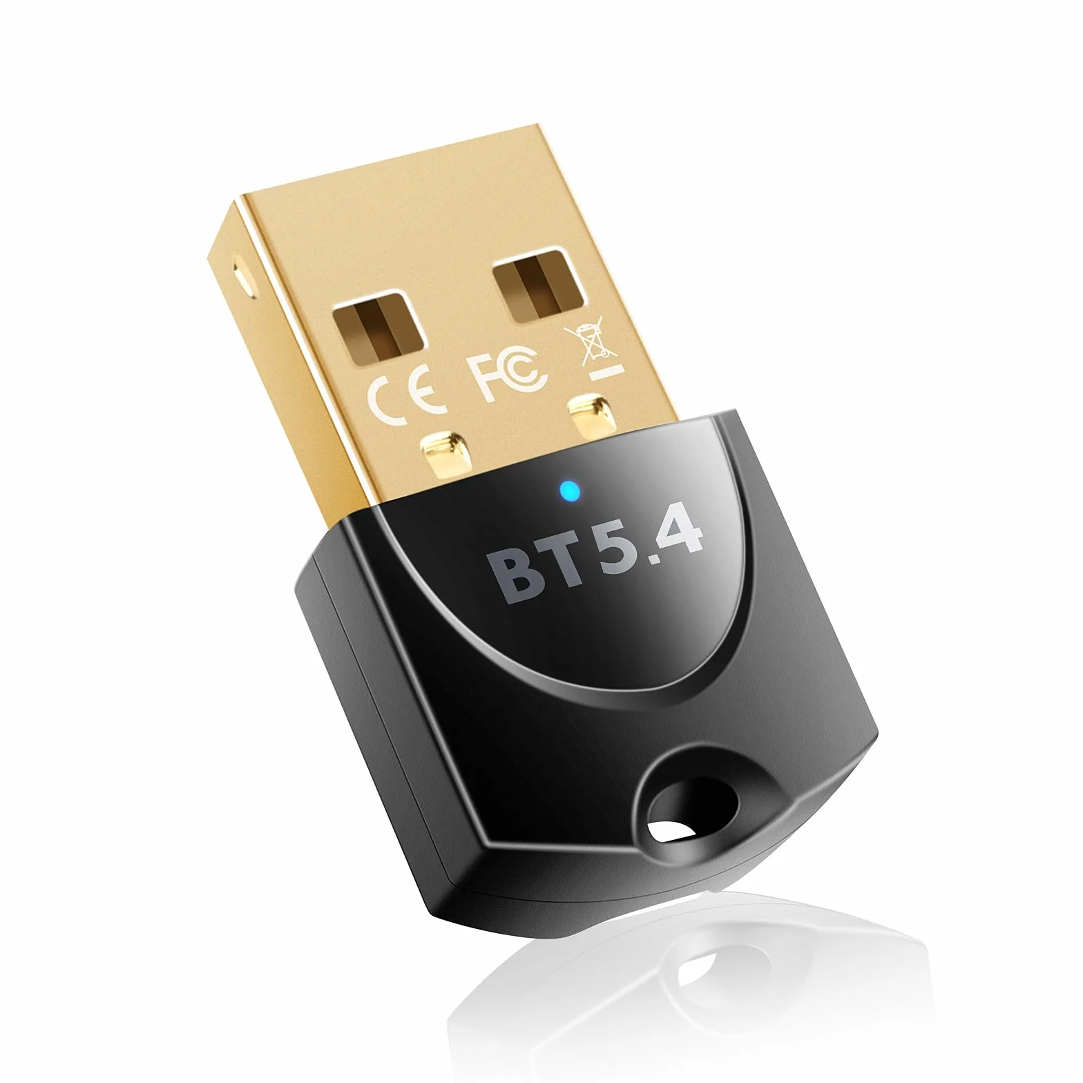 Adapter Bluetooth PC, Dongle do Myszy, Klawiatury, Słuchawek, Telefonu, Adapter USB do Windows 11/10/8.1/7 (A)