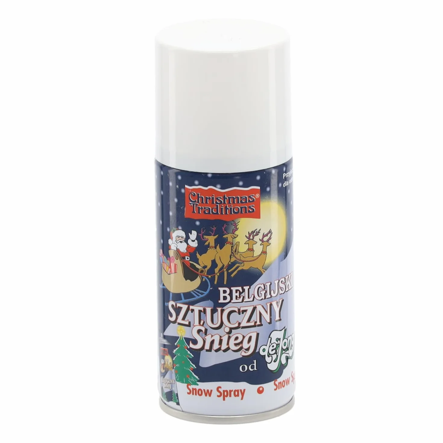 Martom Sztuczny Spray Śnieżny Belgijski 150 ml Dekoracyjny Śnieg Do Rozpylania
