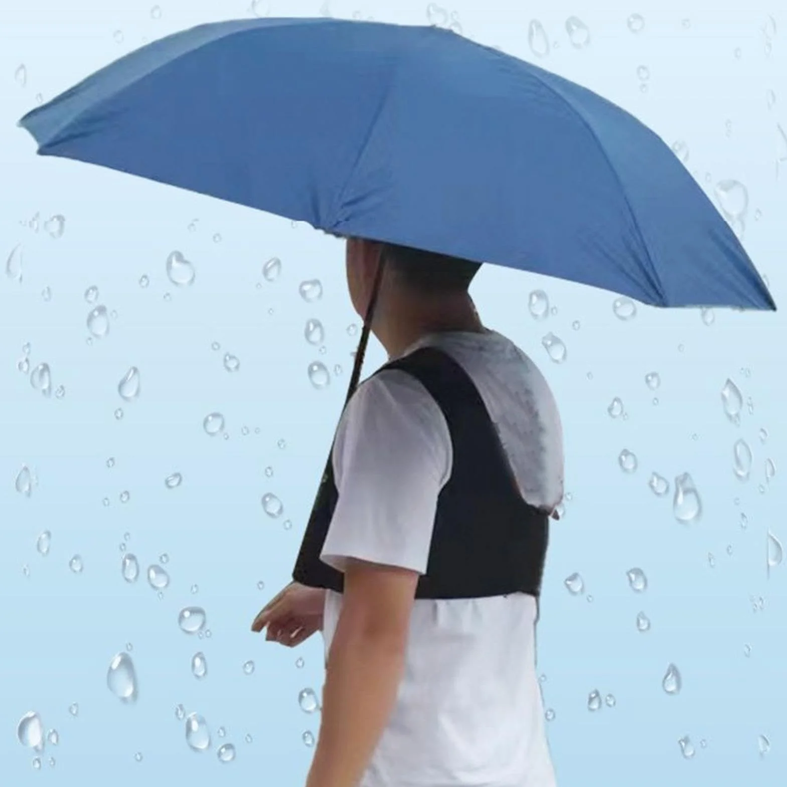 Uchwyt na parasol bez użycia rąk, poręczny pasek podtrzymujący parasol przeciwsłoneczny