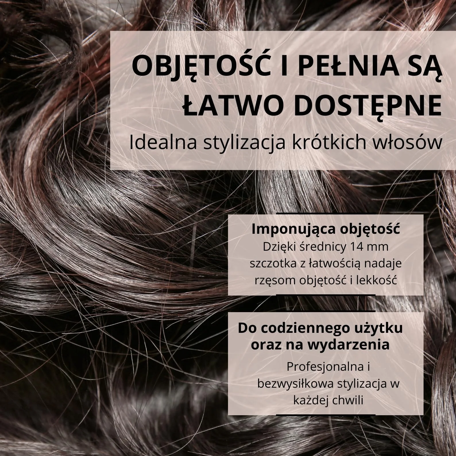 PARSA Beauty Męska szczotka do brody, okrągła, do stylizacji brody, rozplątywanie brody, szczotka do włosów krótkich i średniej długości