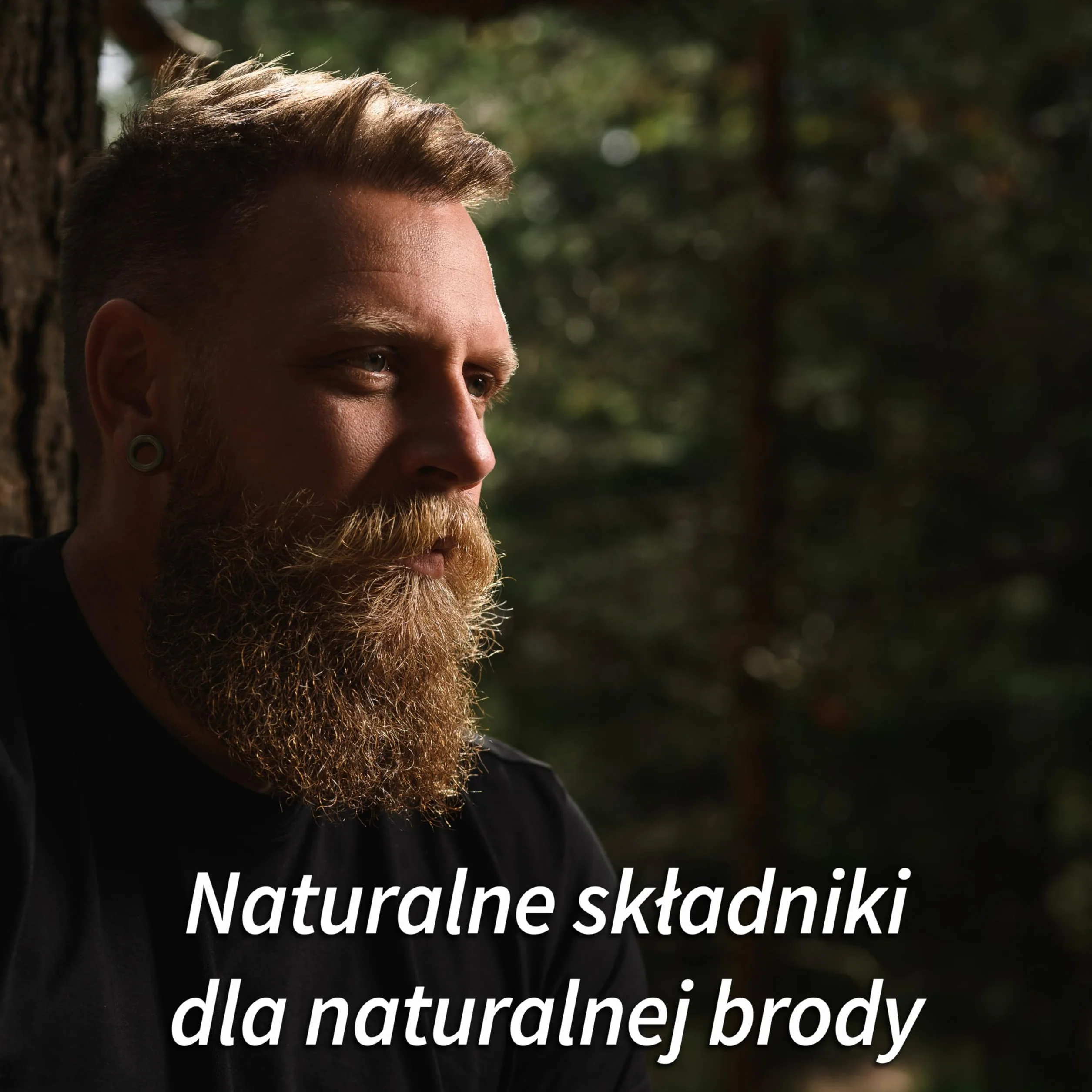 Natural Beard Oil for Men – UNSCENTED Beard Moisturizer Oil – Zawiera odżywczy jojoba + olejek arganowy – nawilżający zmiękczacz do brody dla mężczyzn dla zdrowszego wzrostu włosów 30ml