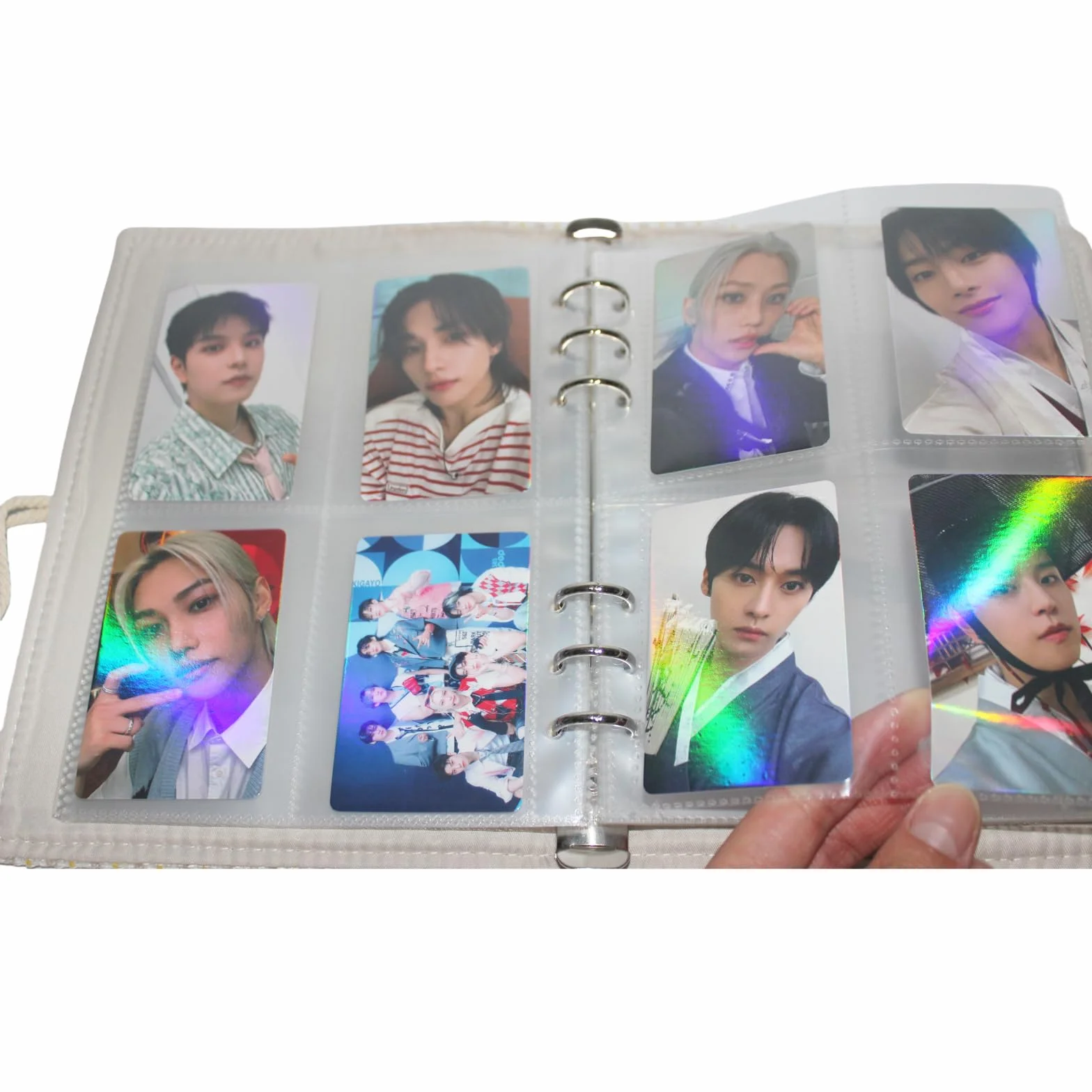 Stray Kids Laserowa fotokartka 55 szt. bezpańskich dzieci album fotokartka bezpańskie dzieci karty lomo bezpańskie dzieci karty fotograficzne 5-gwiazdkowa pocztówka prezent dla fanów córki