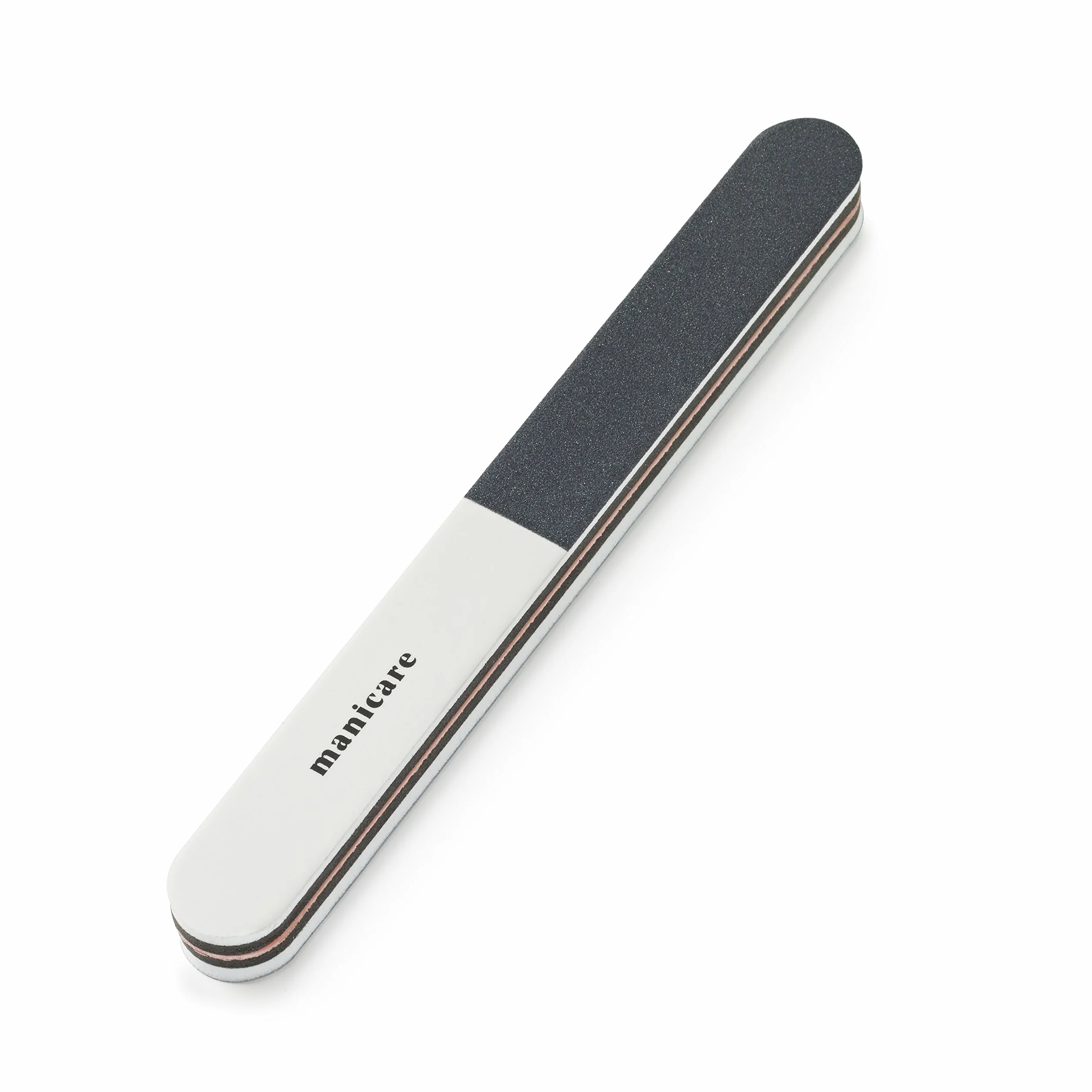 Manicare Pilnik do polerowania paznokci, 3-stopniowy, do formowania, usuwania zadziorów i polerowania paznokci, łatwe w użyciu narzędzie do manicure, wytrzymały, wyściełany