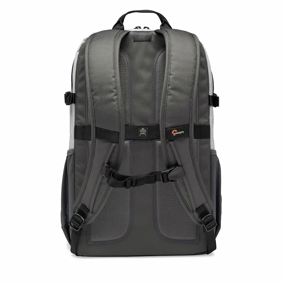 Lowepro Plecak fotograficzny LP37238-PWW Truckee BP 250 LX Outdoor, do tabletu 15”, dla kompaktowych aparatów Sony, Canon, Nikon, z 1-2 obiektywami, gimbalem, dronem, DJI, Osmo, Mavic, jasnoszary
