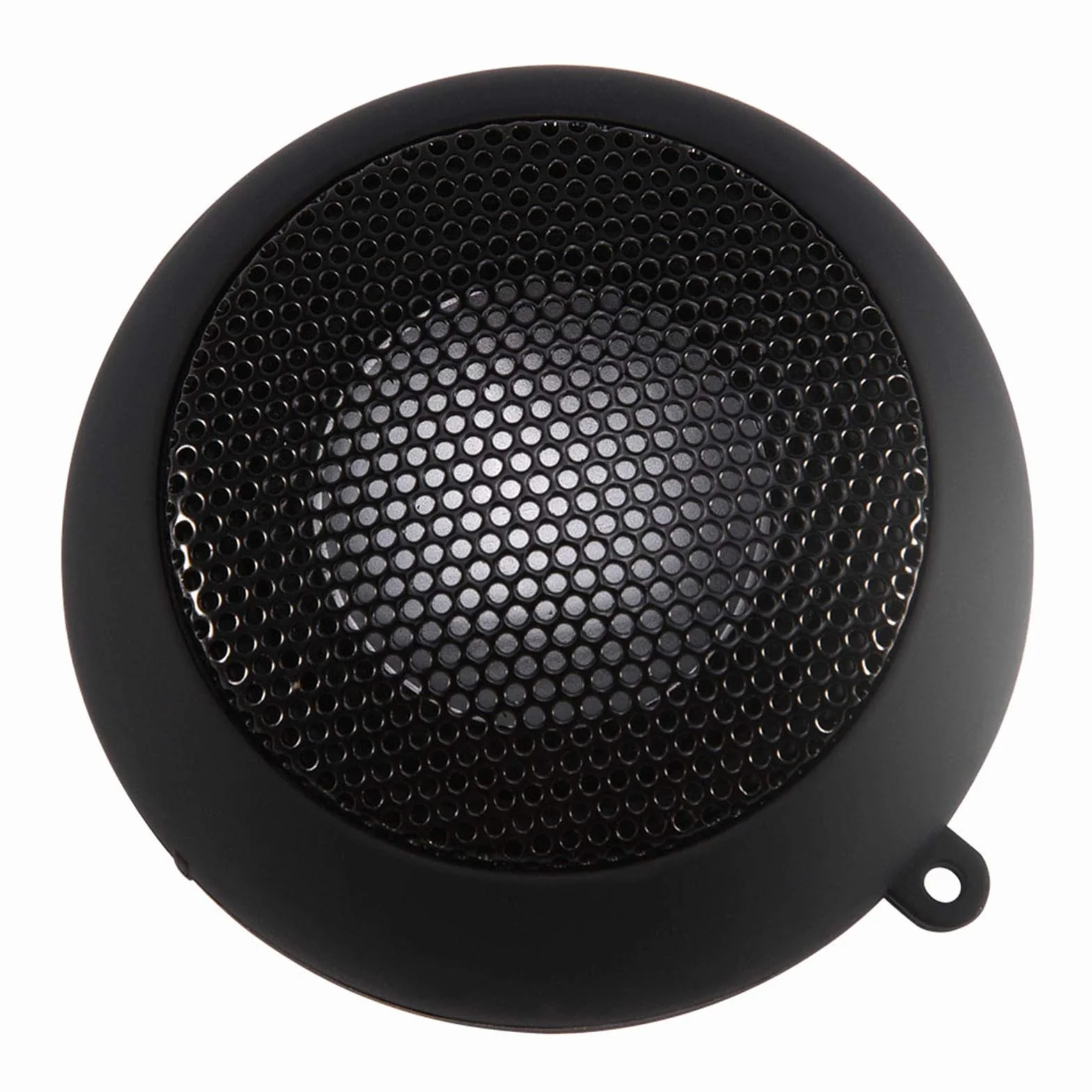 ciciglow Przenośny głośnik, 3,5 mm mini głośnik podróżny głośny głośnik wbudowana bateria do telefonu komórkowego MP3 PC (czarny)