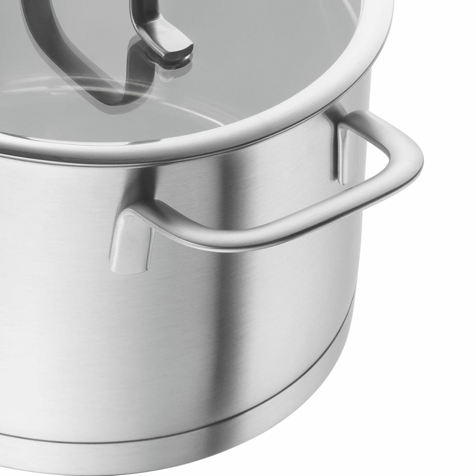 ZWILLING TrueFlow Kochtopfset 4-teilig Edelstahl Induktion Ausgießfunktion Silber