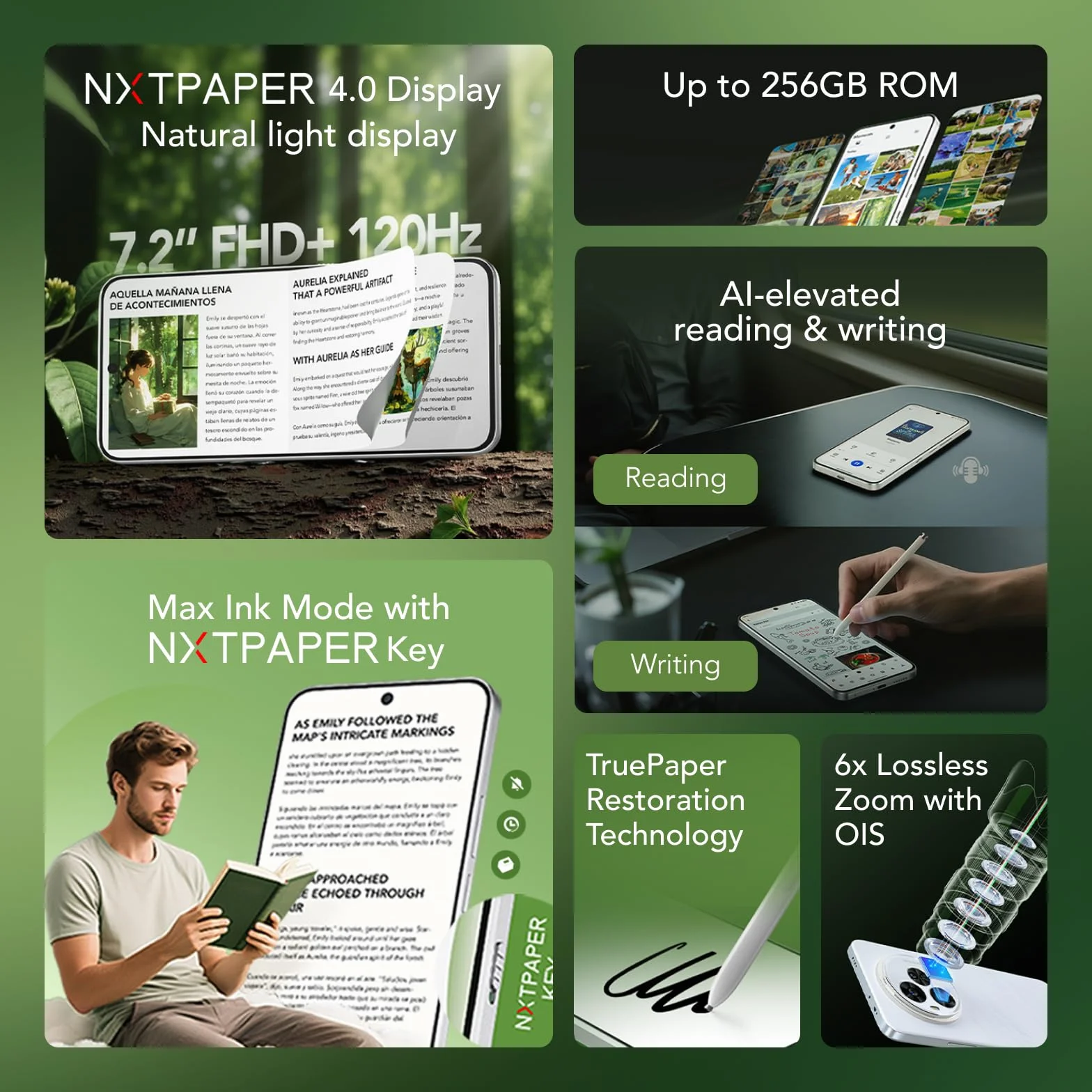TCL 60 ULTRA NXTPAPER WHITE 7.2" 12GB/256GB
