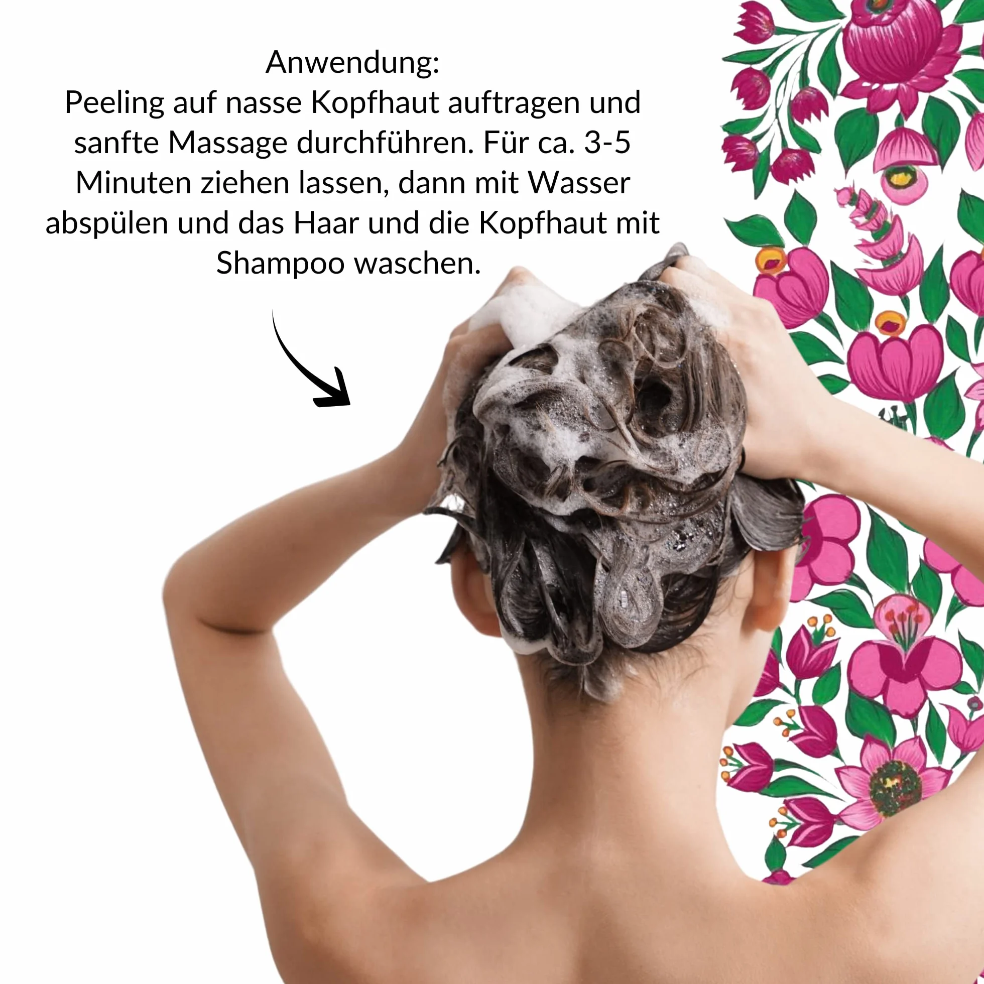 VIANEK Kojący peeling do skóry głowy 150 ml – Skalp Scrub do wszystkich rodzajów skóry – wegański naturalny kosmetyk z kwasem salicylowym do pielęgnacji skóry głowy