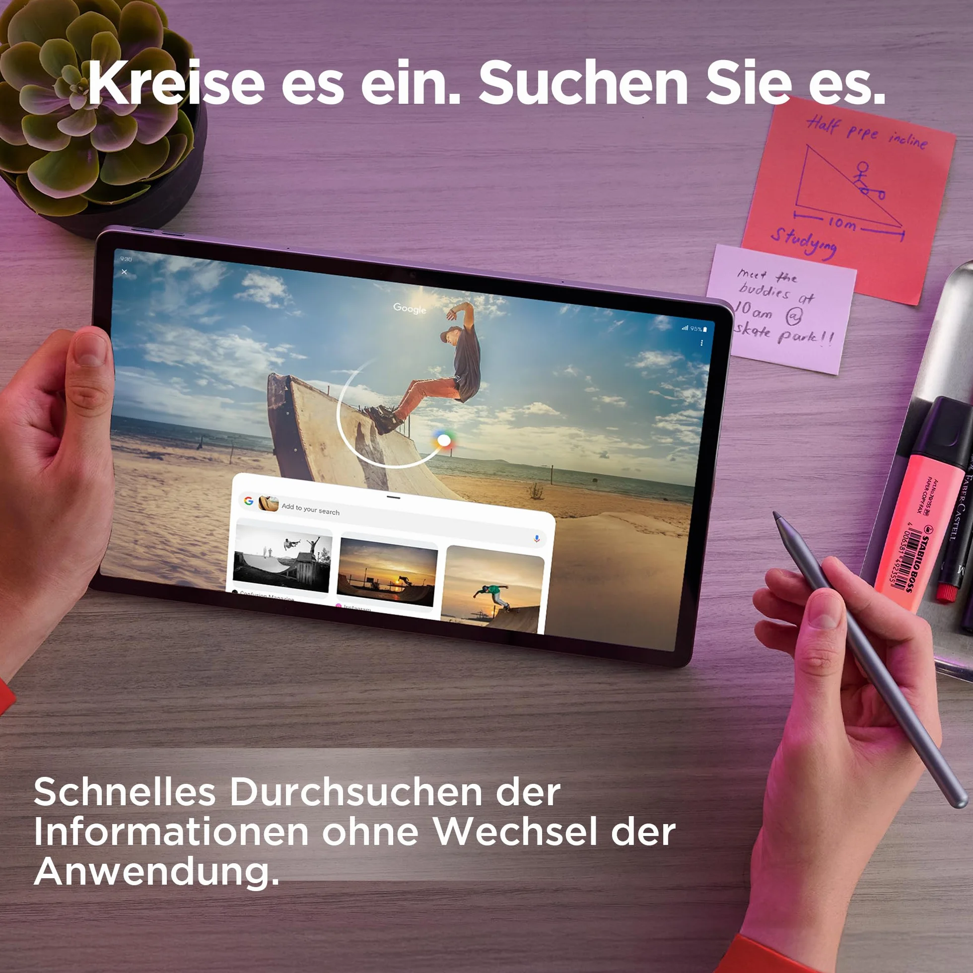 Lenovo Idea Tab Pro Tablet | 12,7" wyświetlacz 3K | MediaTek Dimensity 8300 | 8 GB RAM | 256 GB eMMC | Android 14 | Luna Grey | w zestawie Tab Pen Plus