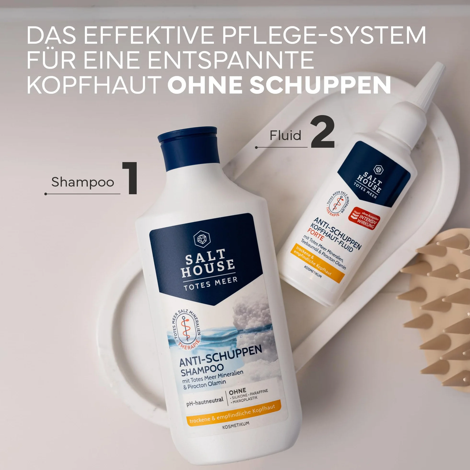 Salthouse Terapia z Morza Martwego Fluid Forte przeciw łupieżowi 75 ml