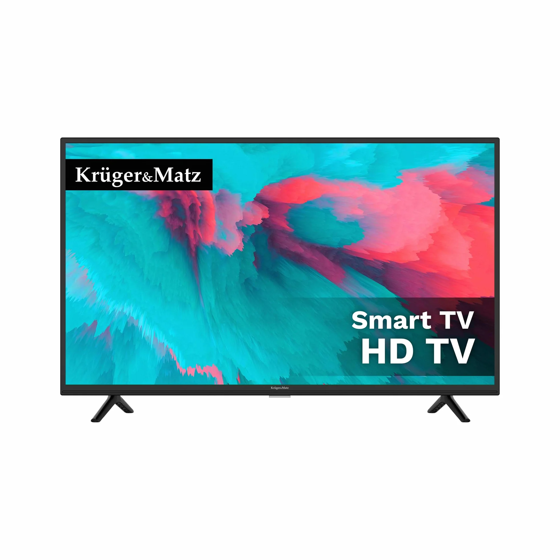 Krüger&Matz Telewizor 32" HD Smart 1366x768 px DVB-T2/S2 H.265 HEVC Podświetlenie D-LED Odświeżanie 60 Hz KM0232-S6
