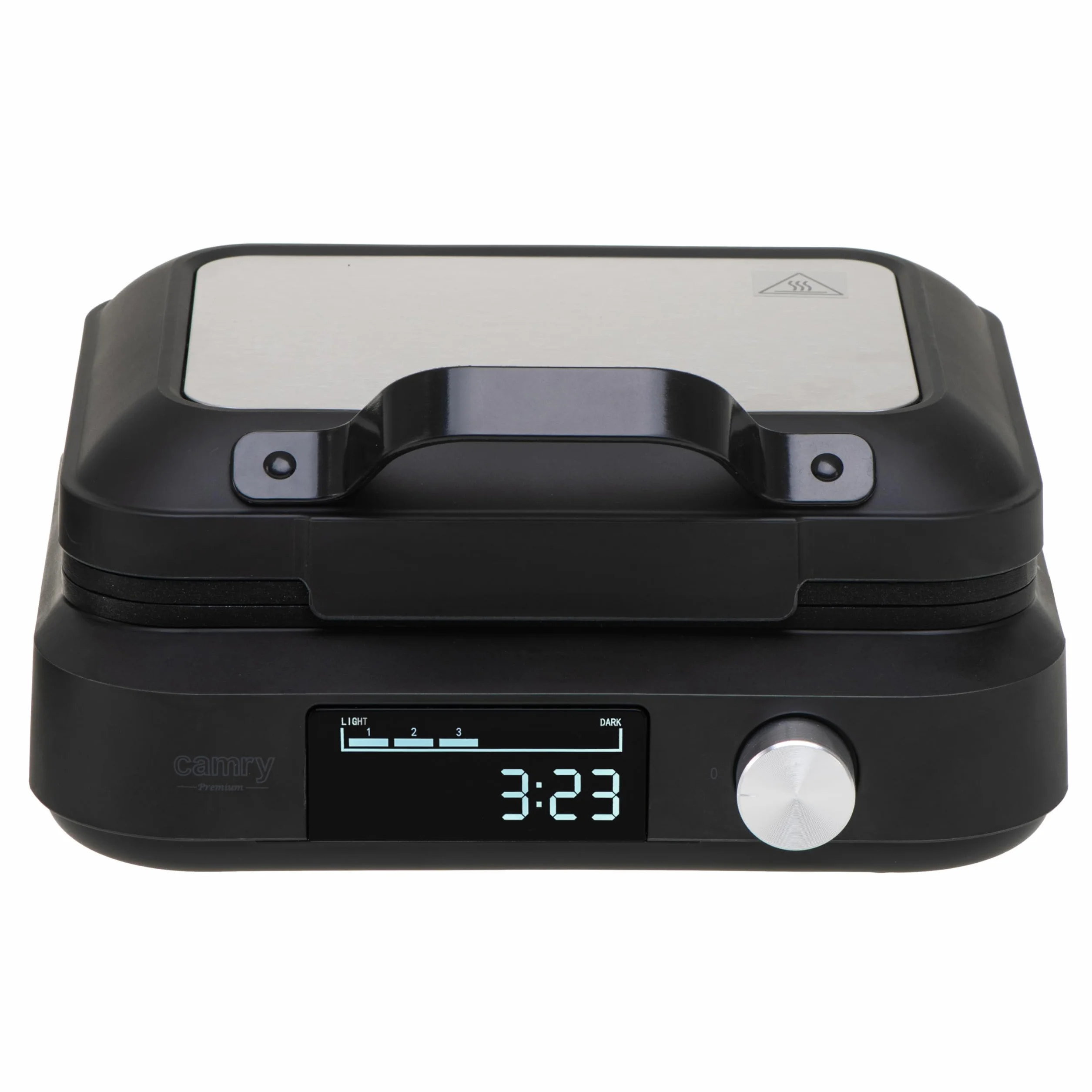 CAMRY Gofrownica 2200W Wyświetlacz LED Smart Timer 2 Duże Gofry