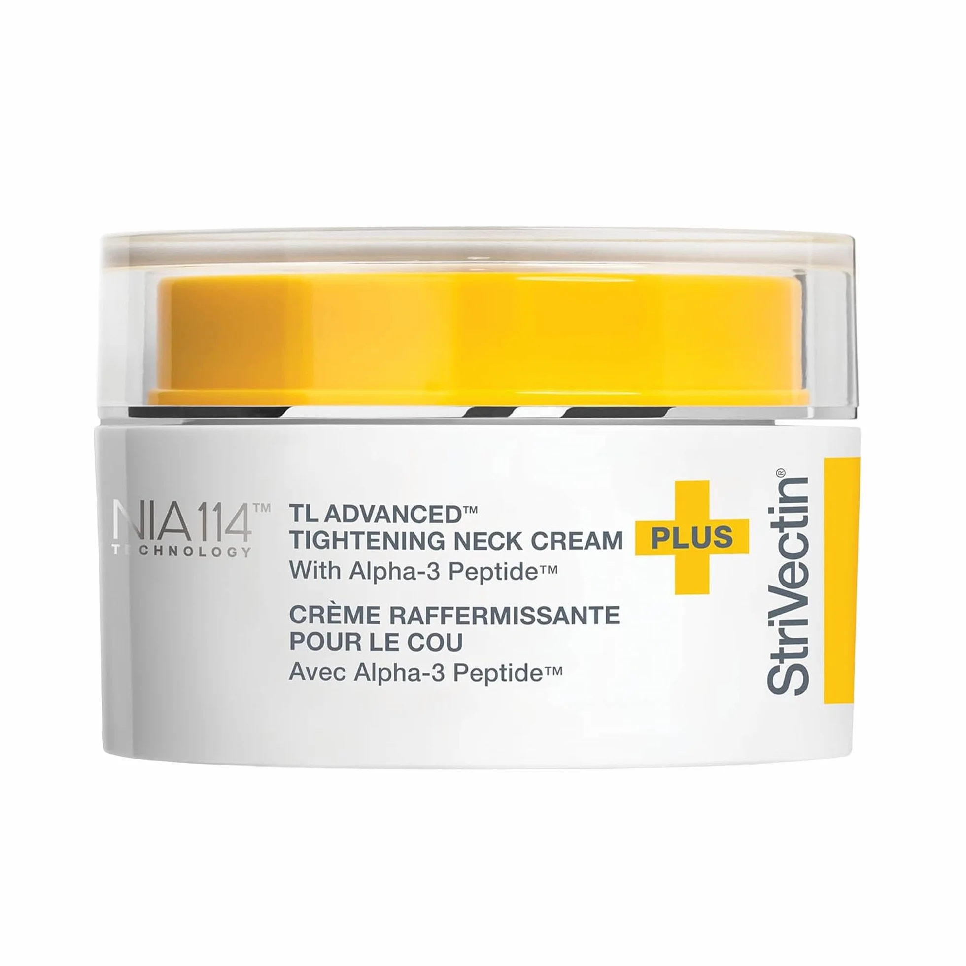 StriVectin Ujędrniający i lift Creme Plus z peptydami alfa-3 do szyi i dekoltu, wygładza zmarszczki i drobne linie, zapewnia miękką, gładką skórę