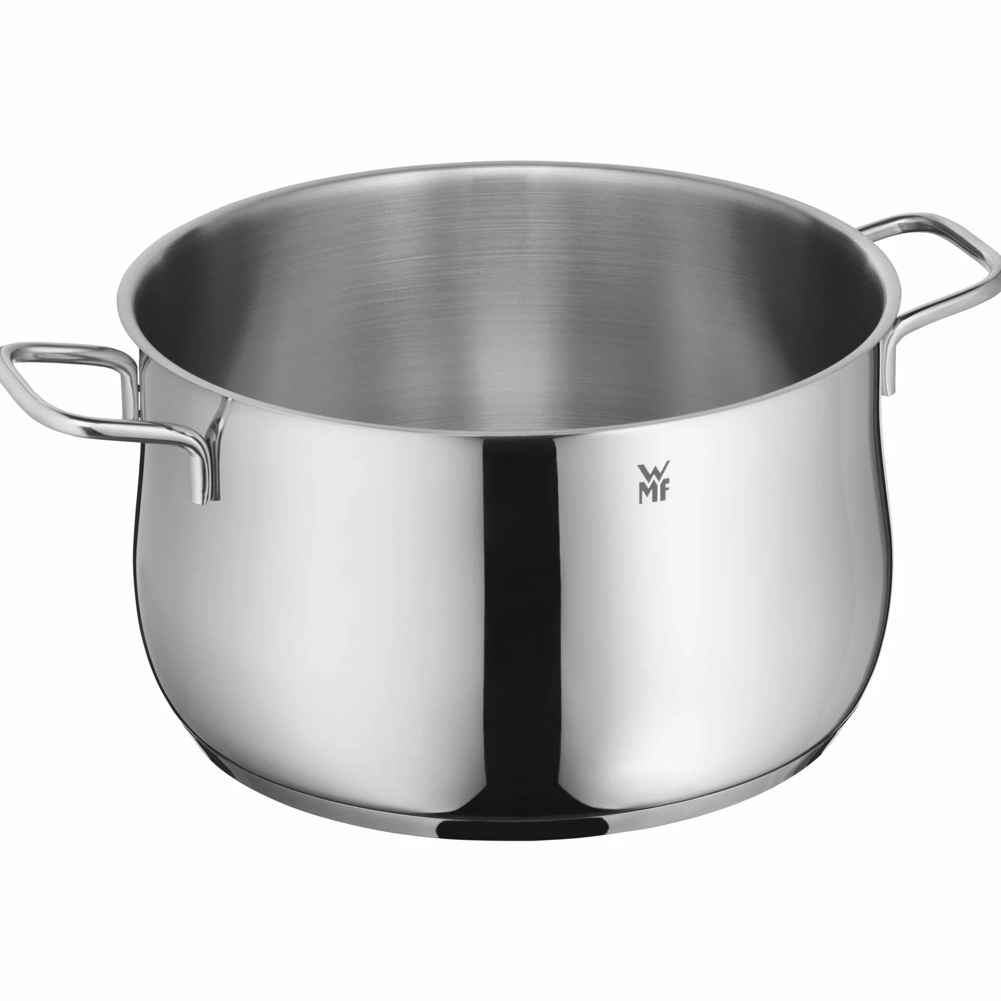 WMF Diadem Plus garnek 24 cm 4,5 l szklana pokrywka polerowana stal nierdzewna Cromargan