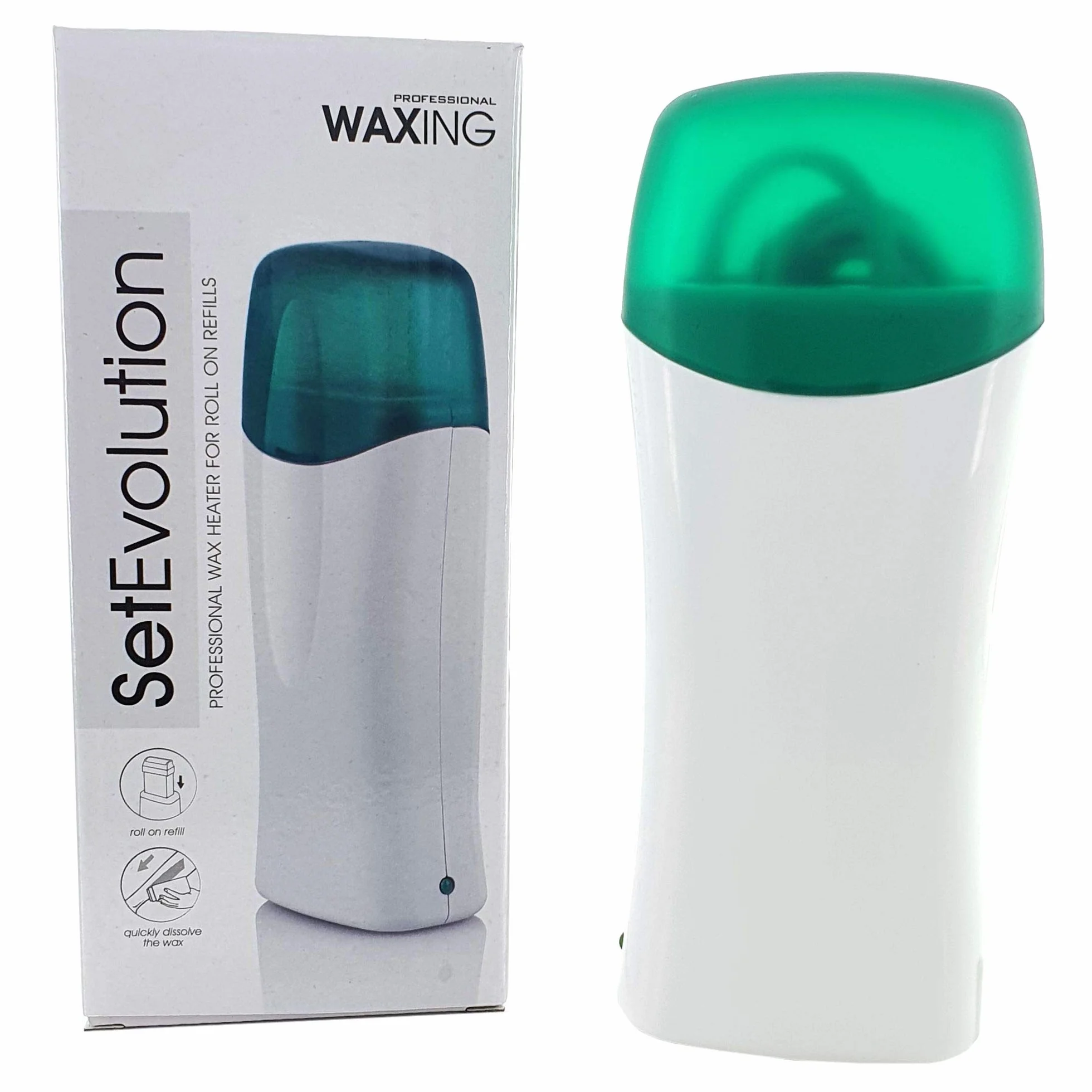 Waxing Roll on podgrzewacz do wosku 25 W do wkładów z wosku o pojemności 100 ml – poręczny, łatwy w użyciu, profesjonalne rezultaty dla gładkości skóry i miękkości