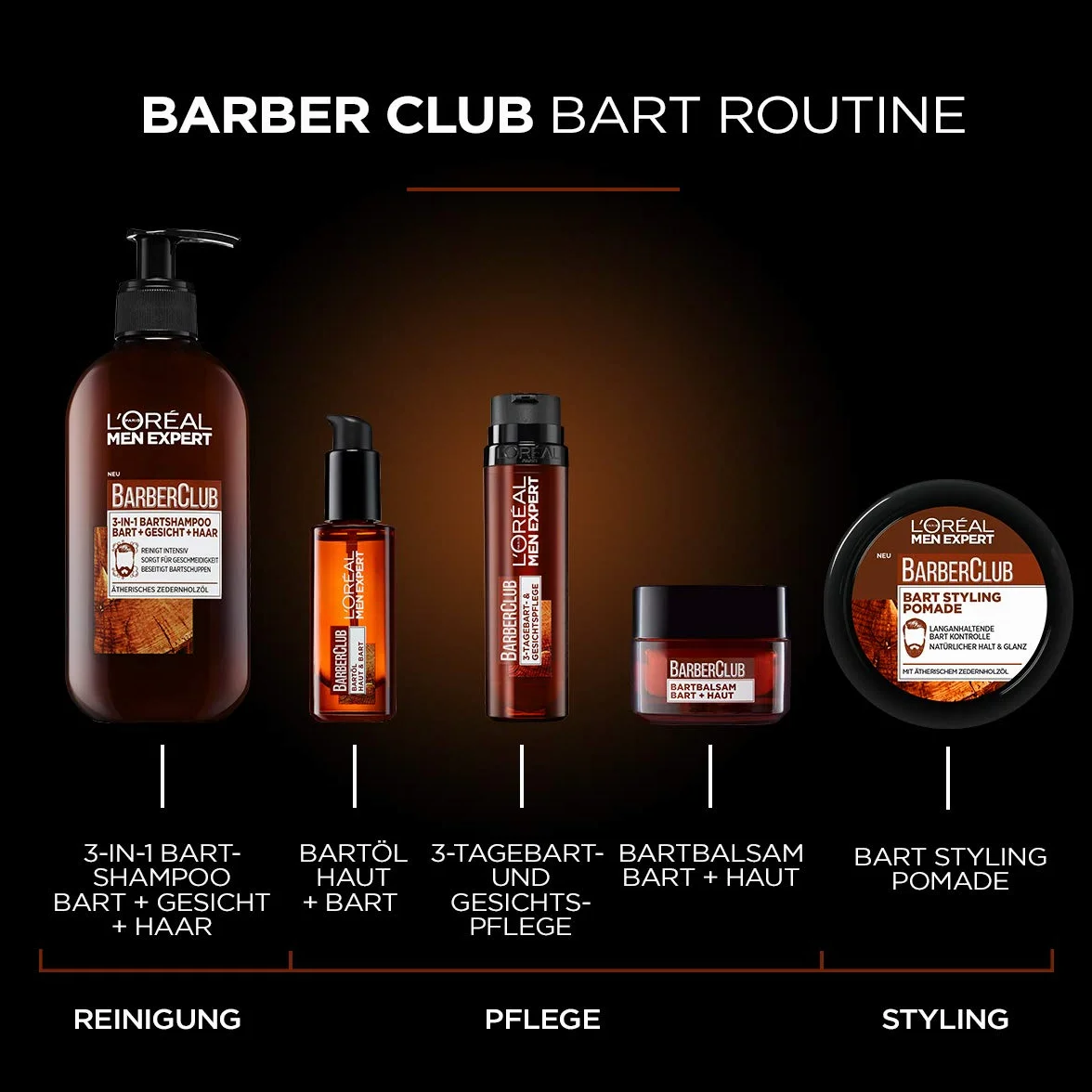 L’Oréal Paris Men Expert Barber Club Balsam do Brody, 50 ml