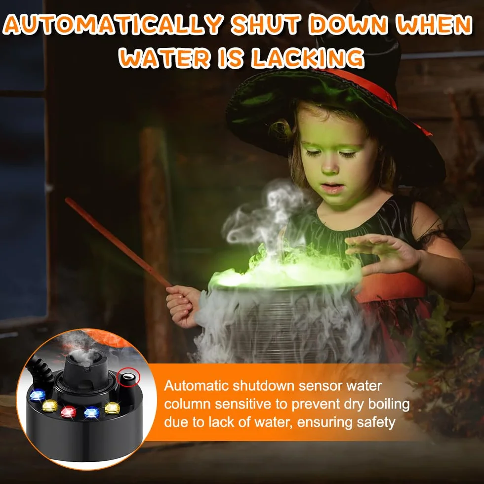 Mineup Ultradźwiękowy nebulizator 350 ml/h 12 LED 24 V