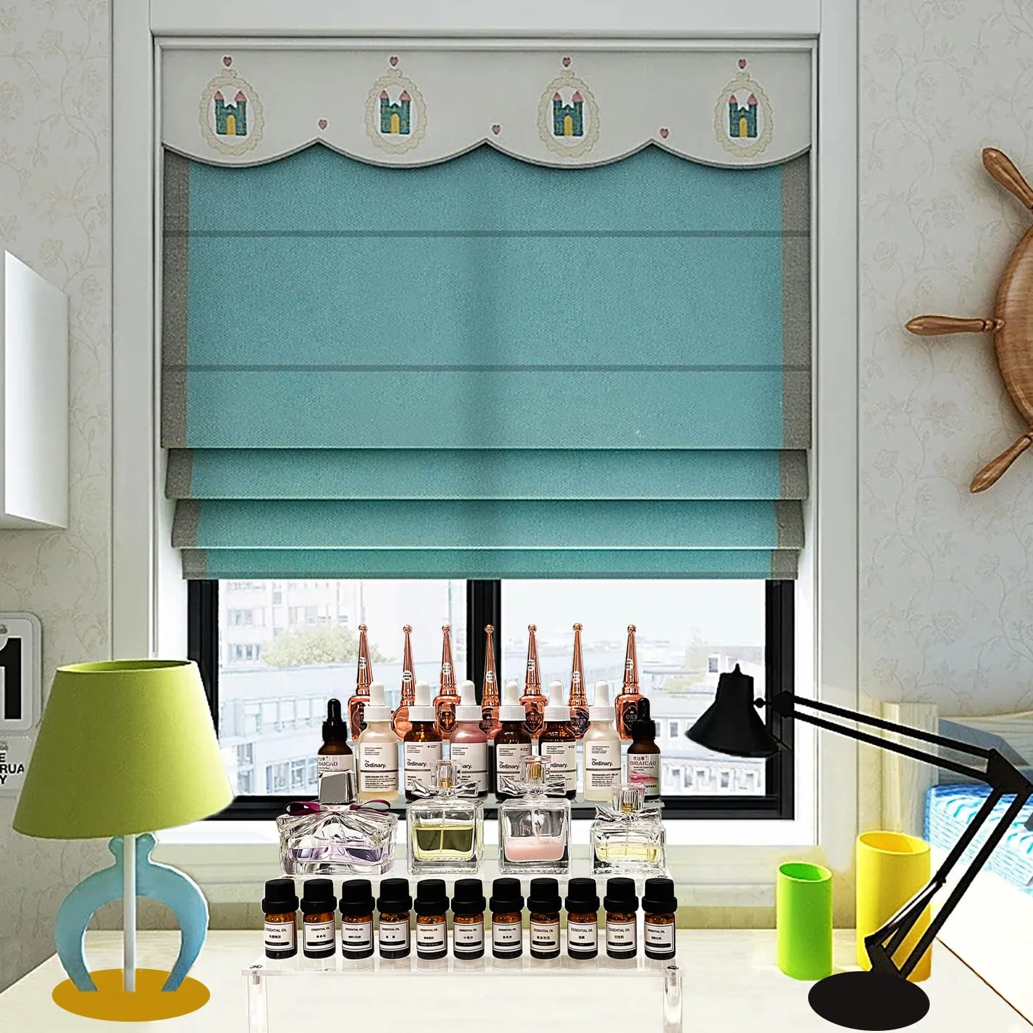 Przezroczysty akrylowy stojak z półką na figurki Amiibo Funko Pops organizer na kosmetyki do paznokci biżuterię
