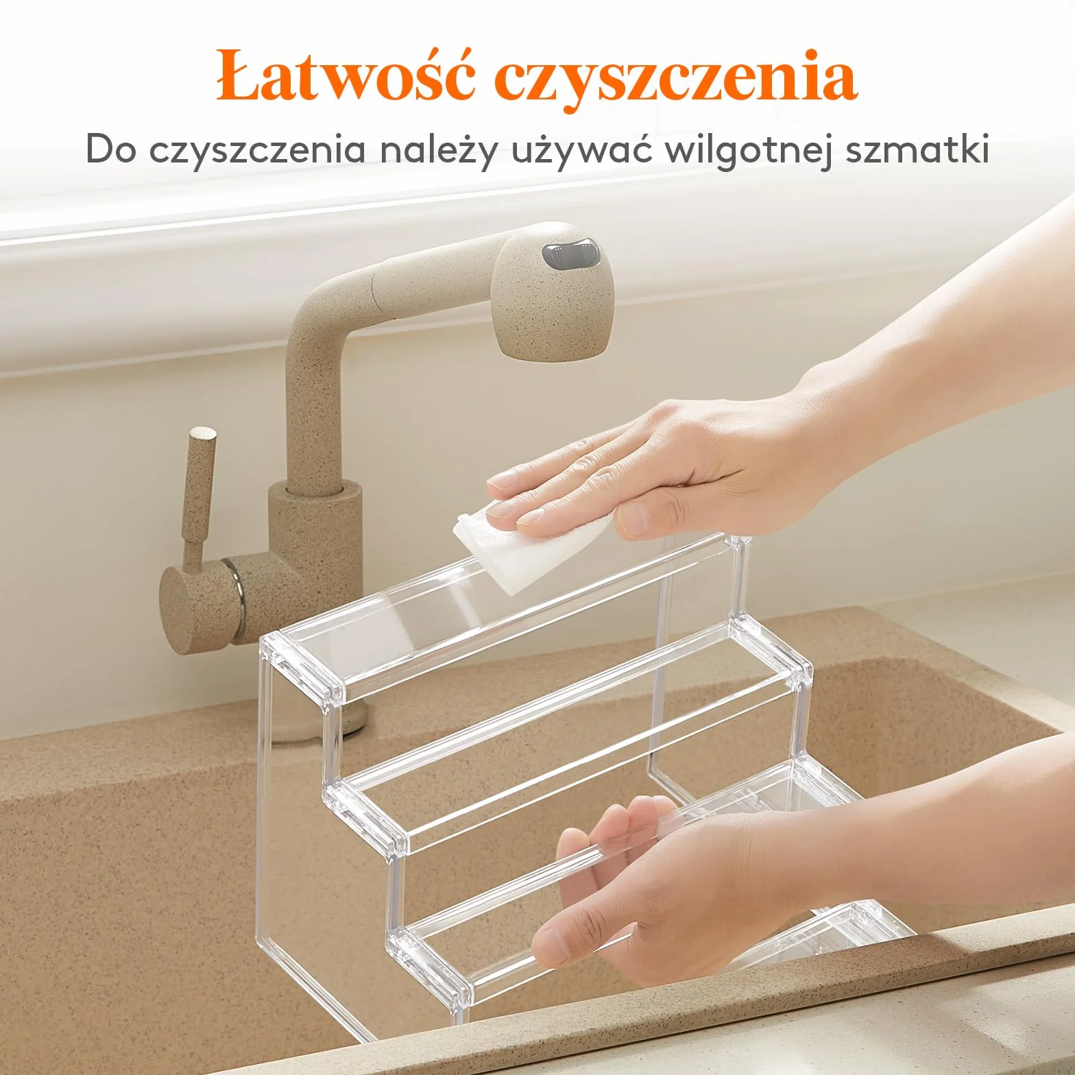 Lifewit 2 sztuki 30,5 cm akrylowy wyświetlacz do bufetów