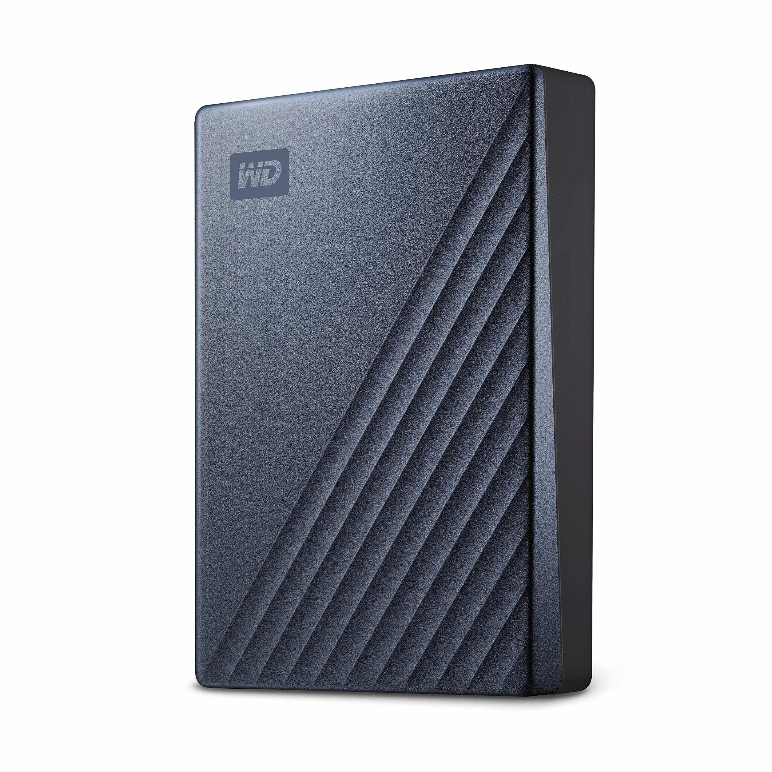 WD My Passport Ultra 6 TB (kompatybilny z PC, Xbox, PS4, oprogramowaniem do zarządzania urządzeniami i kopią zapasową z ochroną hasłem, szyfrowanie sprzętowe 256-bitowe AES) niebieski