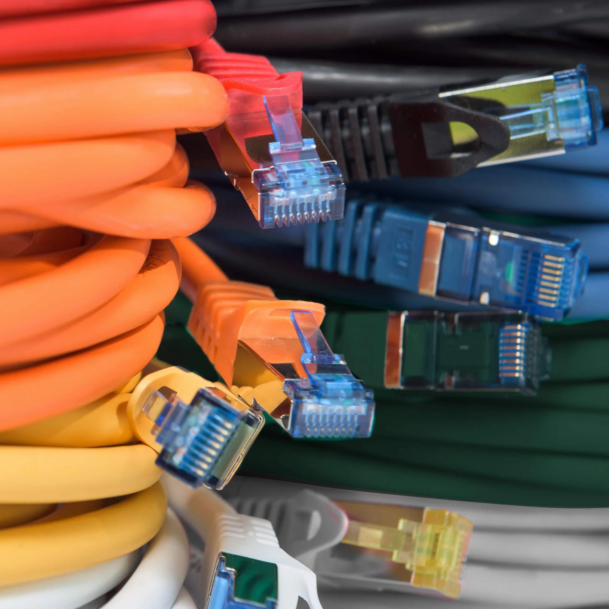 Kabel sieciowy S/FTP PIMF Cat. 7, 0,25 m, czarny, kabel krosowy Gigabit Ethernet LAN DSL CAT7