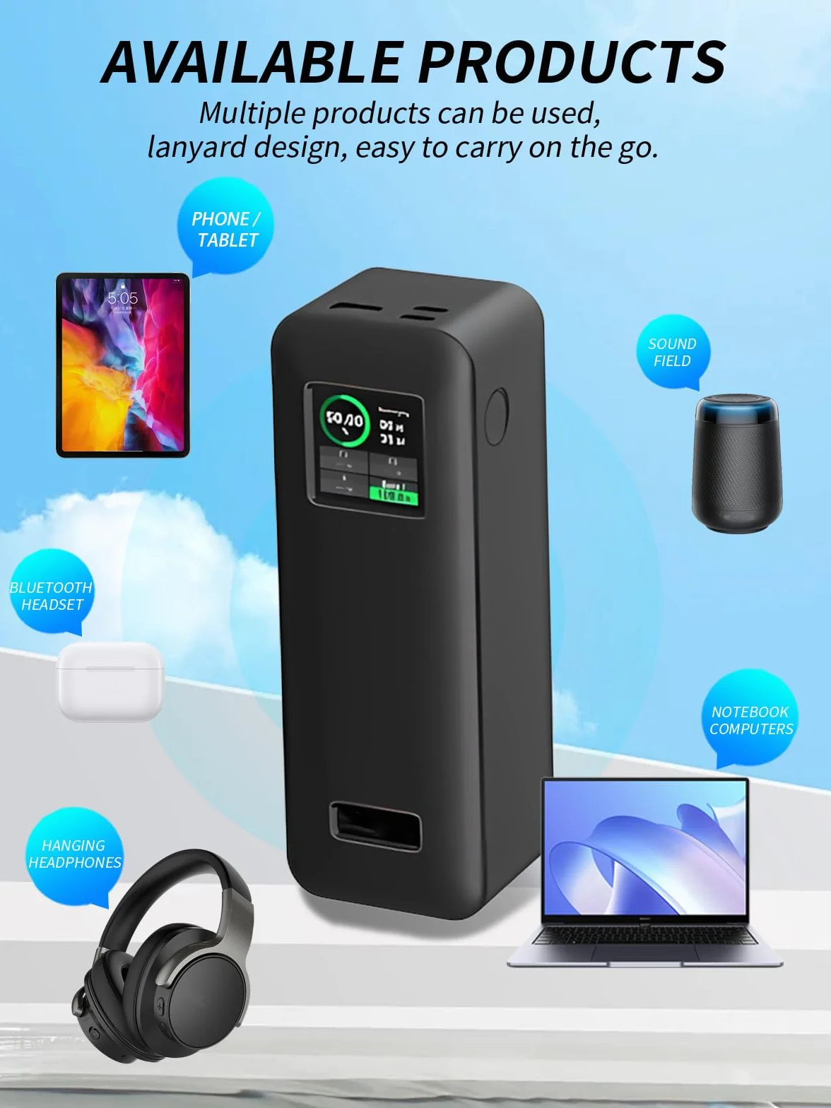 Etui do Anker Prime Power Bank 27650 mAh, 3-portowe, 250 W, silikonowe etui ochronne do powerbanku Anker Prime – wielokrotnego prania, kompleksowa ochrona (czarne)