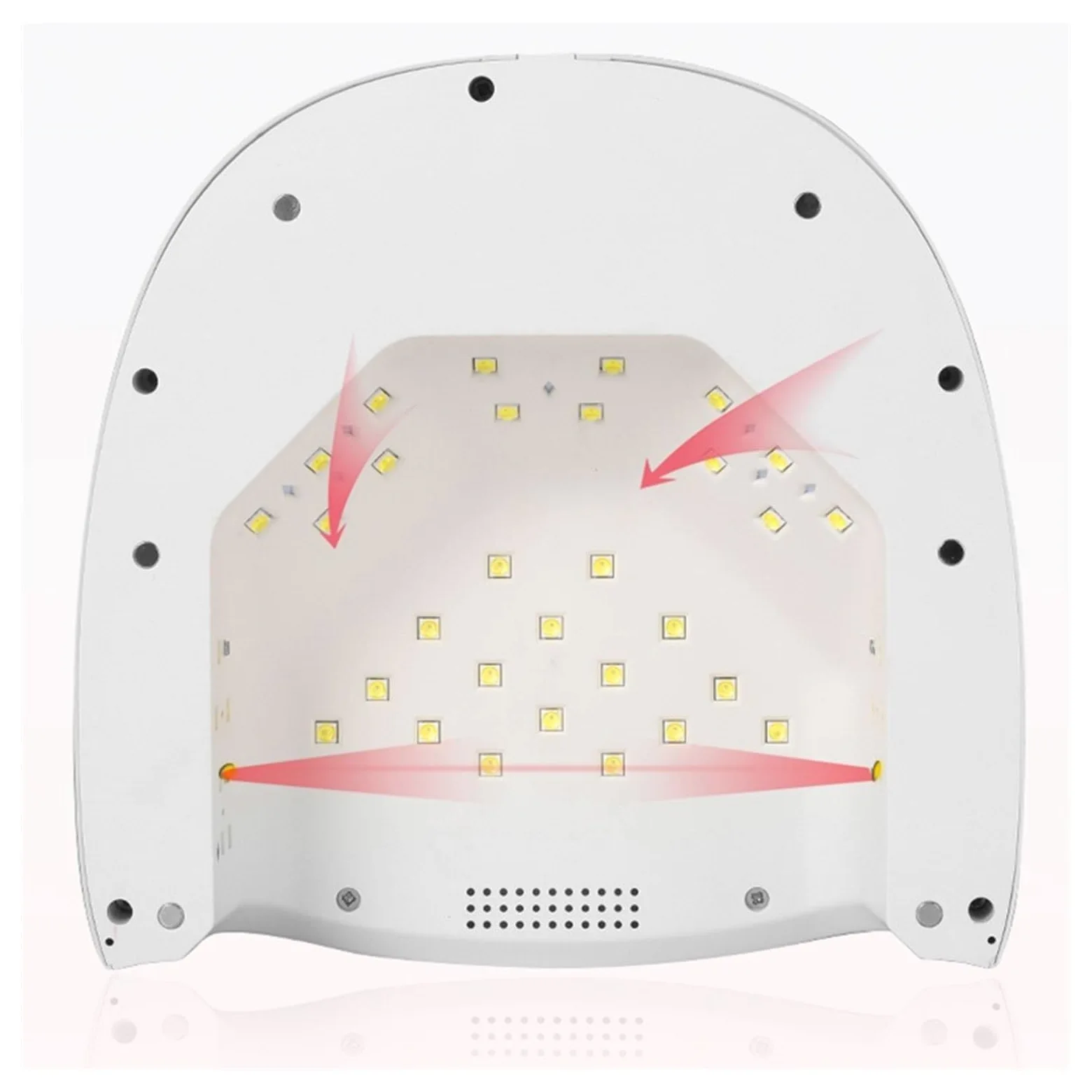 Lampa LED UV do paznokci Lampa LED UV do paznokci 60 W Profesjonalna suszarka do paznokci Akumulatorowa lampa do paznokci Bezprzewodowy lakier żelowy UV Cure Light Bezprzewodowa lampa UV LED do paznok