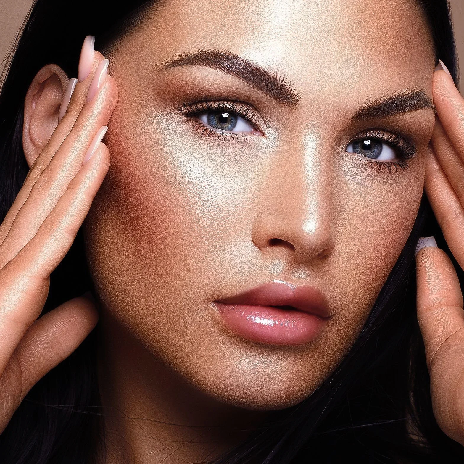 Liquid Contour Stick -Wbudowana końcówka gąbki Sculpted Complexion Wand Cream Face Contour Natural Bronzer Rozświetlacz do twarzy Makeup Contour Stick (Colour, # 101)