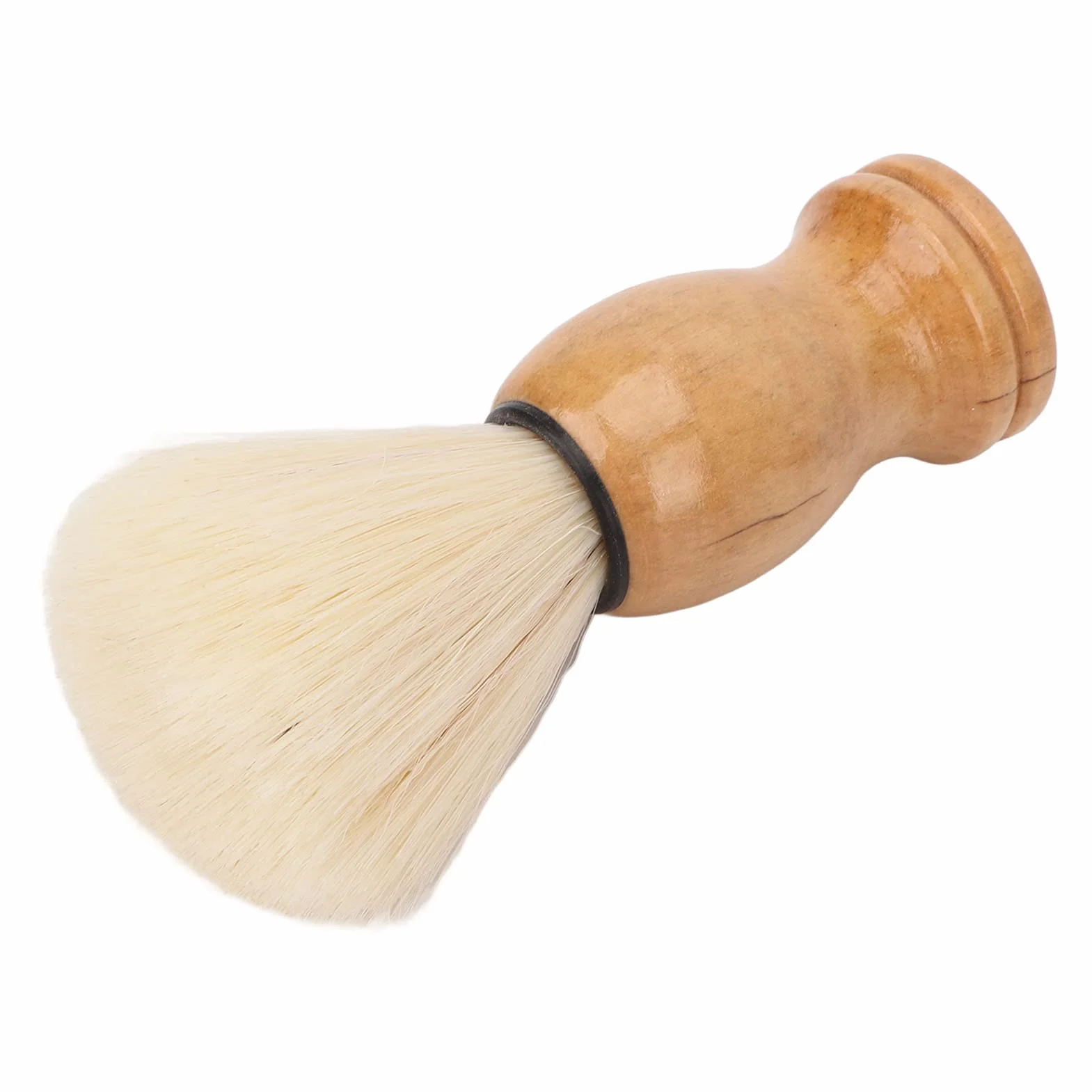 Mini Pędzel do Golenia, Pędzel do Golenia Brody, Pędzel do Golenia z drewnianą rączką, Profesjonalny Pędzel do Golenia dla Mężczyzn, do Użytku Domowego w Podróży
