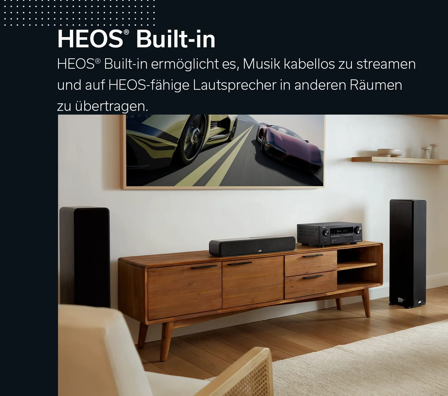 Denon AVR-S970H Odbiormk Av, Czarny, 2 Kanały