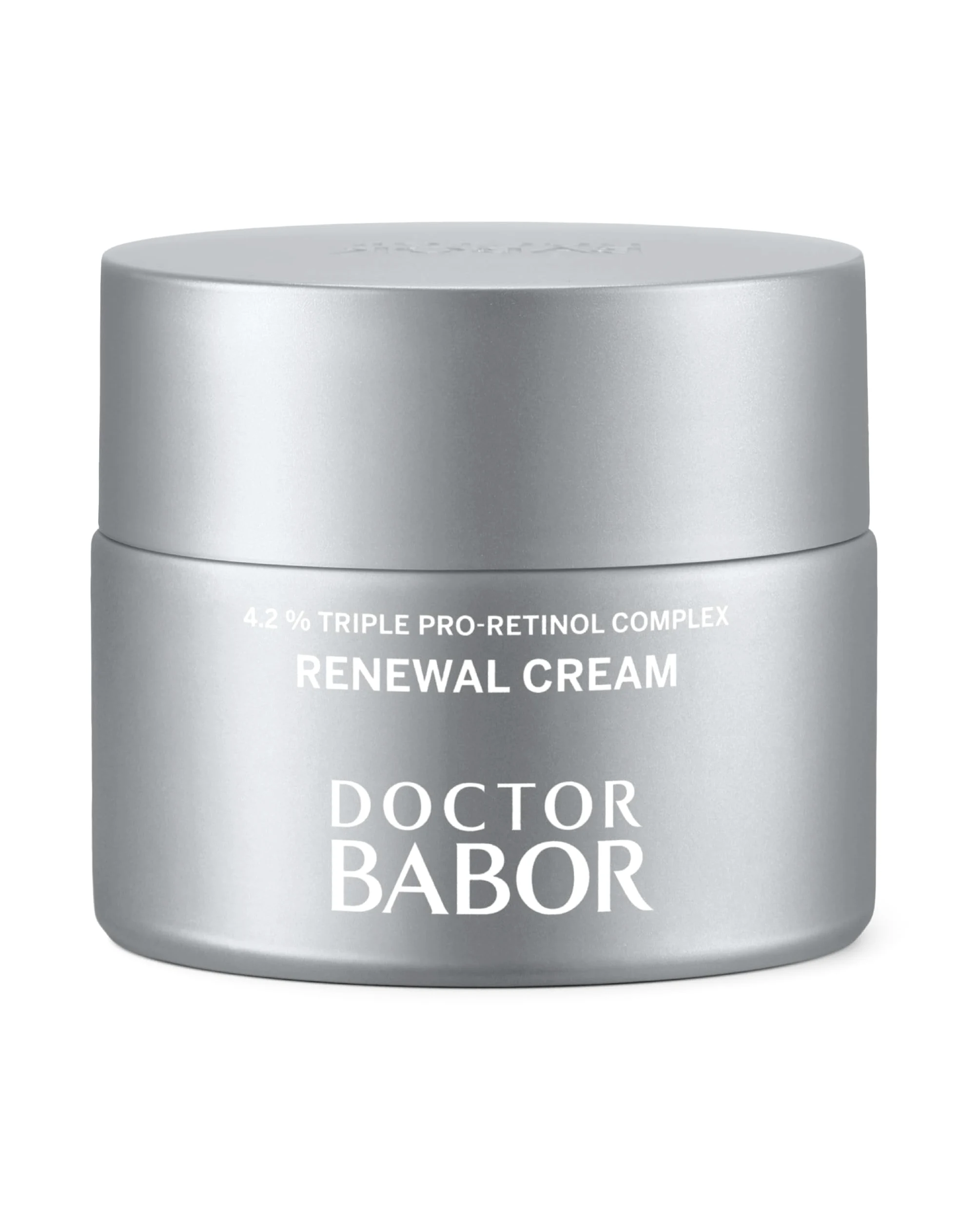 DOCTOR BABOR Renewal Cream krem regenerujący przeciw starzeniu się skóry i plamom pigmentowym z kompleksem Pro-Retinol | Dla promiennej, odmłodzonej skóry | Poprawia wygląd skóry | Wegański | - 50 ml