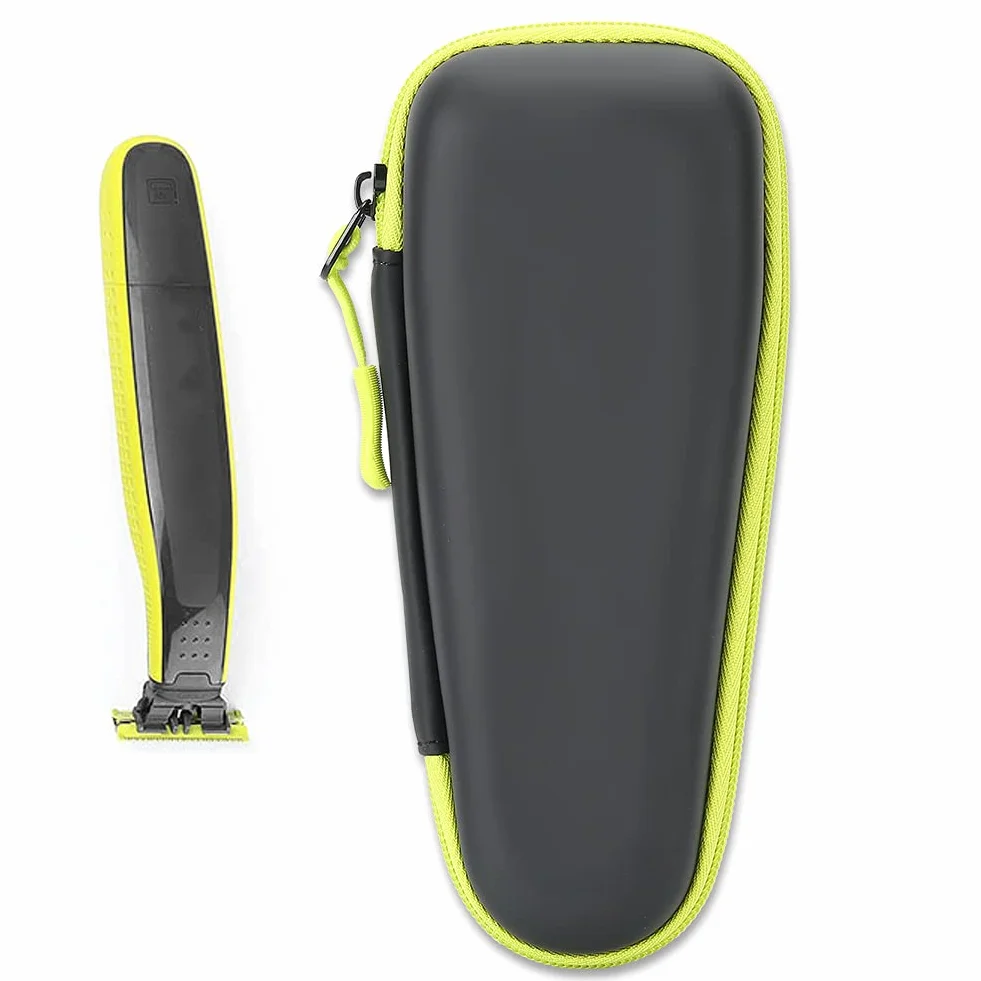 Etui na golarkę, Przenośne Pudełko na golarkę, Przenośne Etui z siateczką na maszynkę elektryczną QP2530/QP2520, Mały Rozmiar, Specjalny materiał PU+EVA, Przenośna Konstrukcja