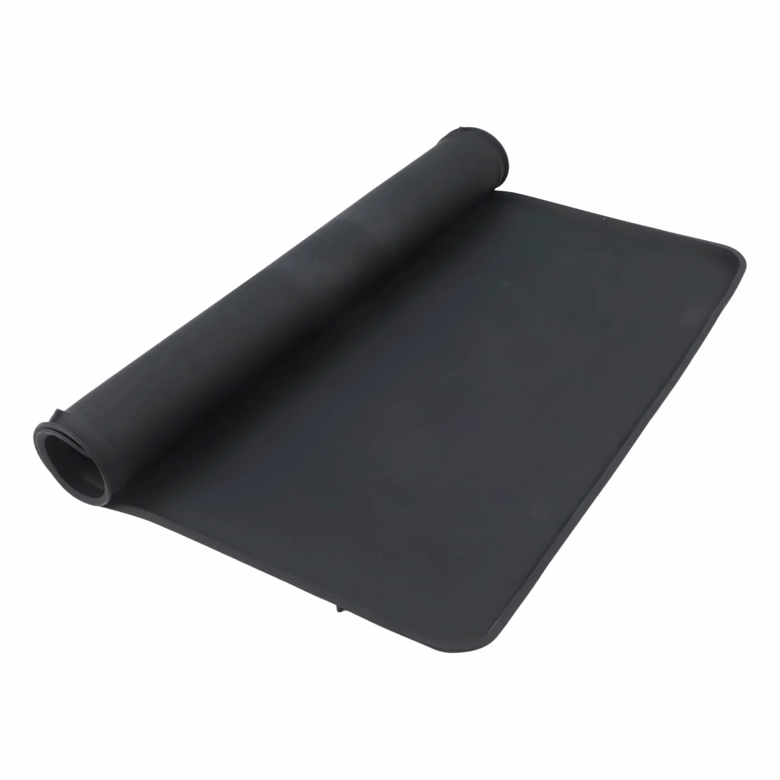 Silikonowa mata do ekspresu do kawy 40 x 50 cm antypoślizgowa odporna na ciepło czarna
